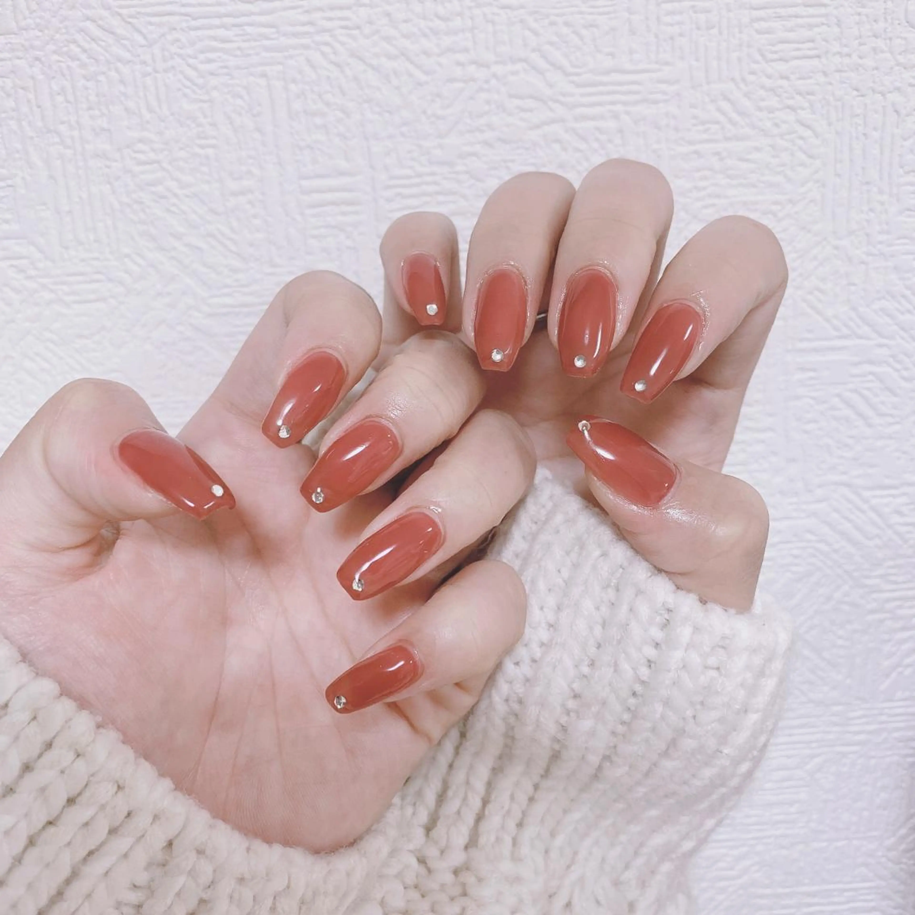 ネイル ワンカラーネイル 💅ネイルハウス🏡 🎀TOMO🎀のネイルデザイン