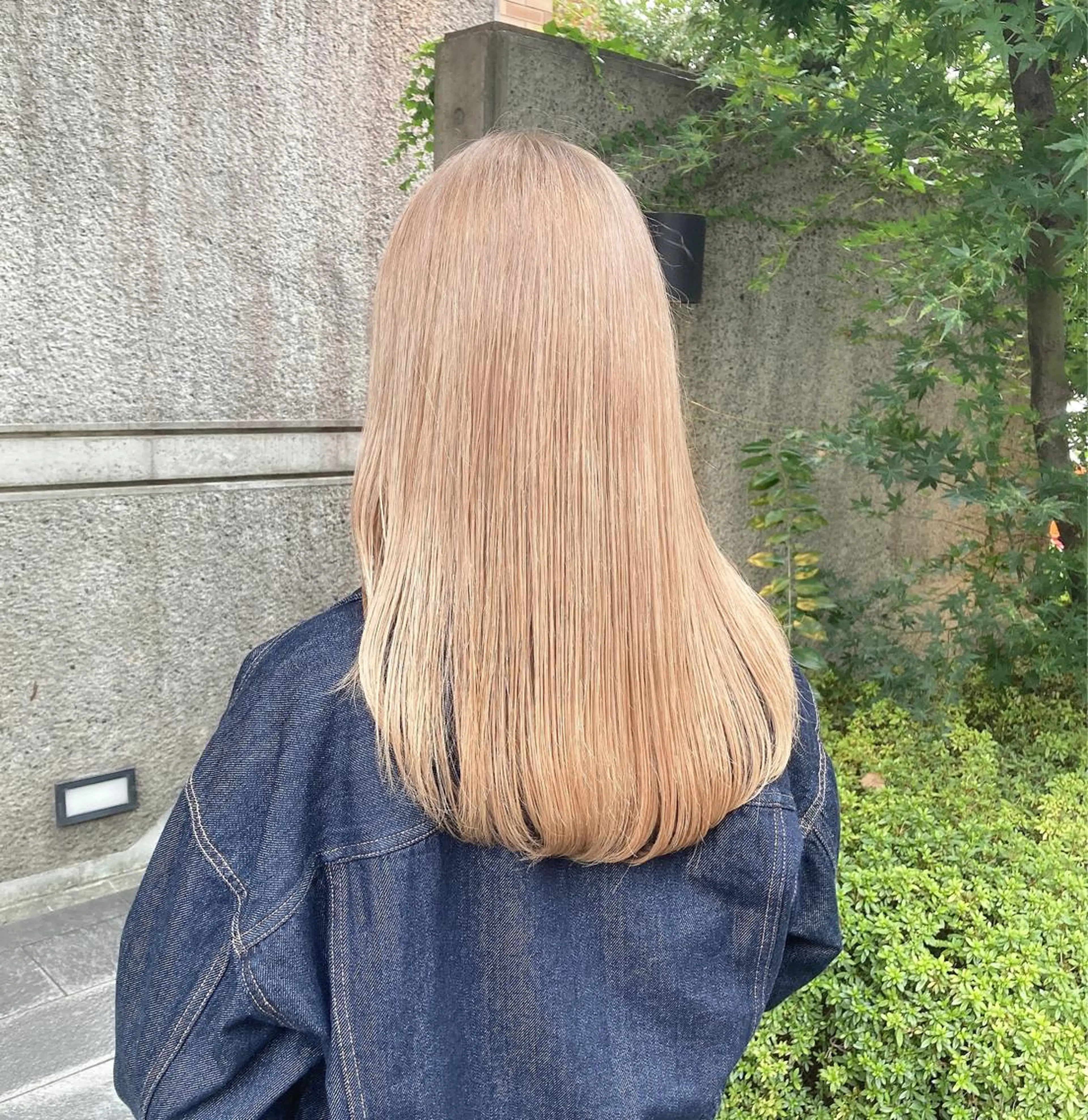 カラー ブリーチ ブロンド 💗モテ髪 ハイトーンあや💗のヘアスタイル
