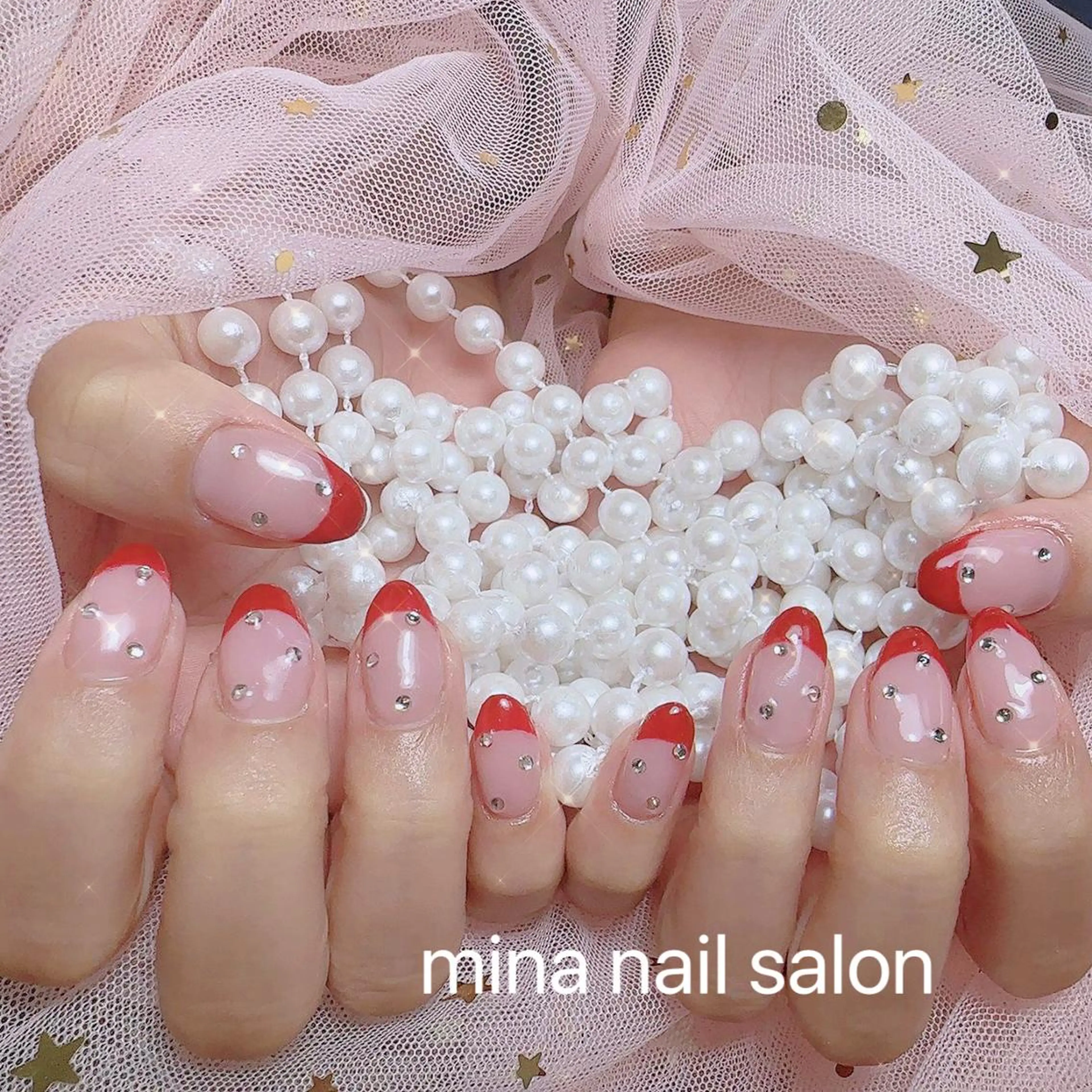 ネイル Mina🧸 韓国風ネイル🎀のネイルデザイン