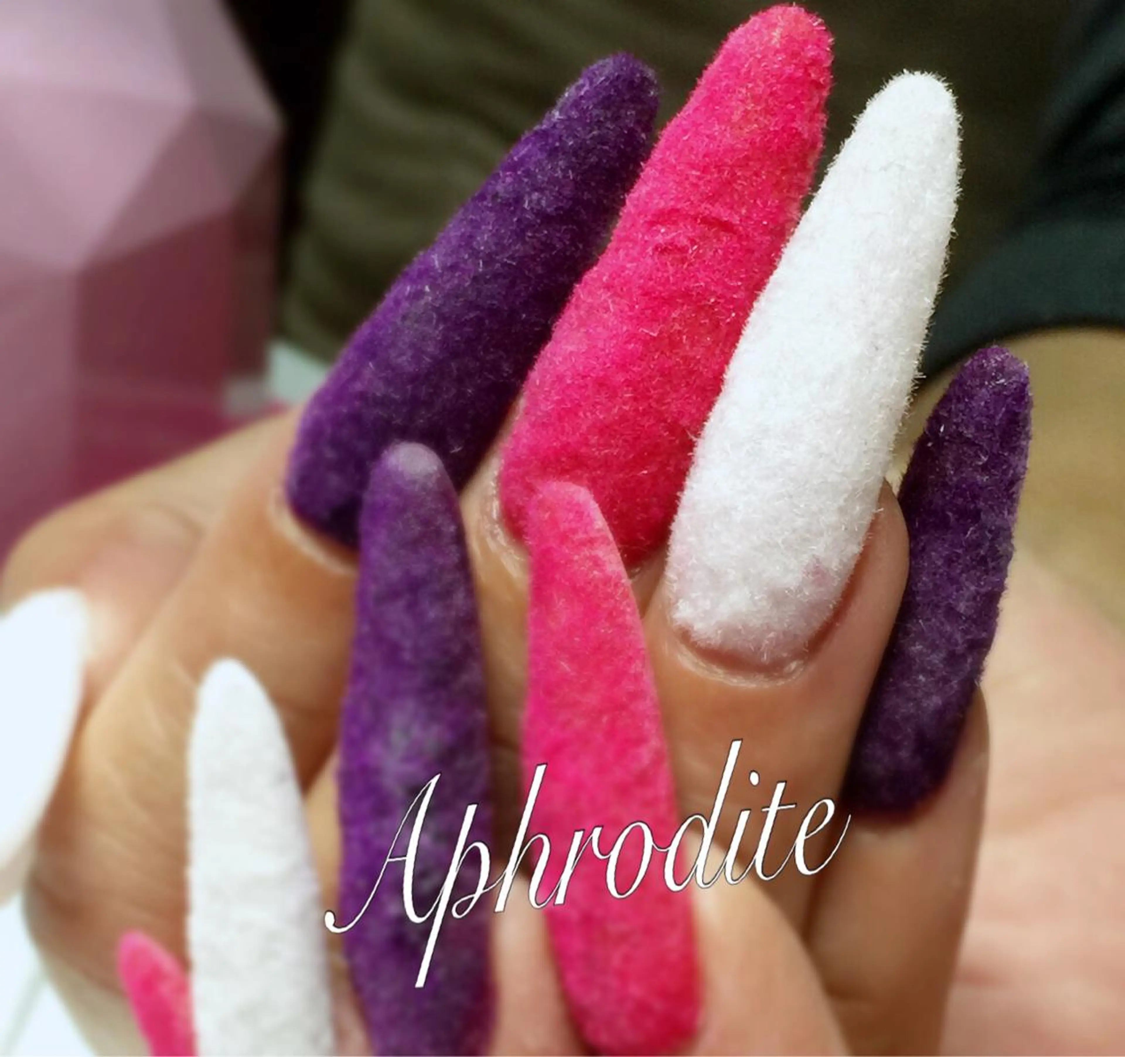 ネイル アートネイル スカルプネイル APHRODITE Nagisaのネイルデザイン