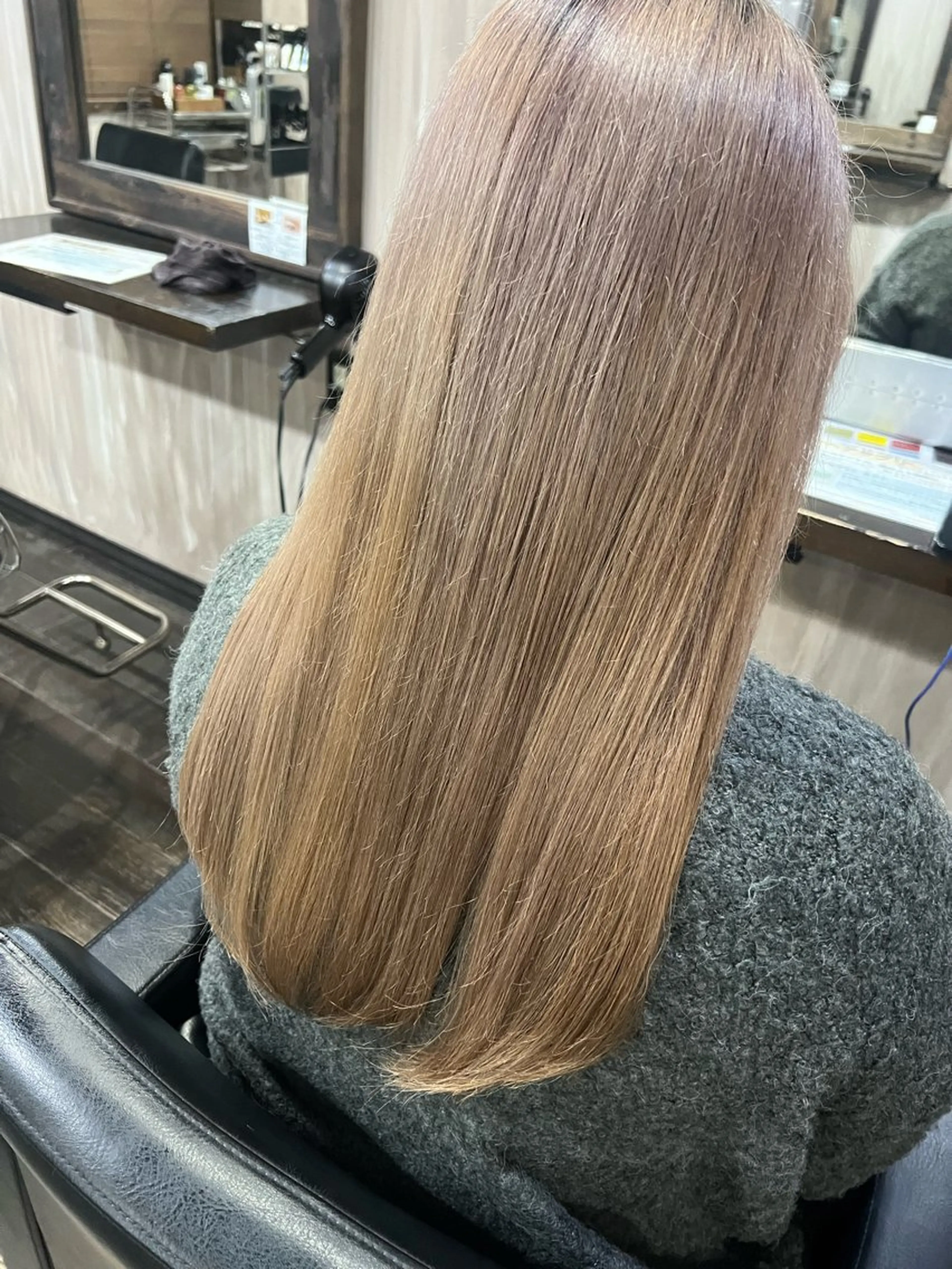 ロング ロング HAIR SALON M Fe's 池袋所属・池袋M.Fe's店 🖤はるなのヘアスタイル