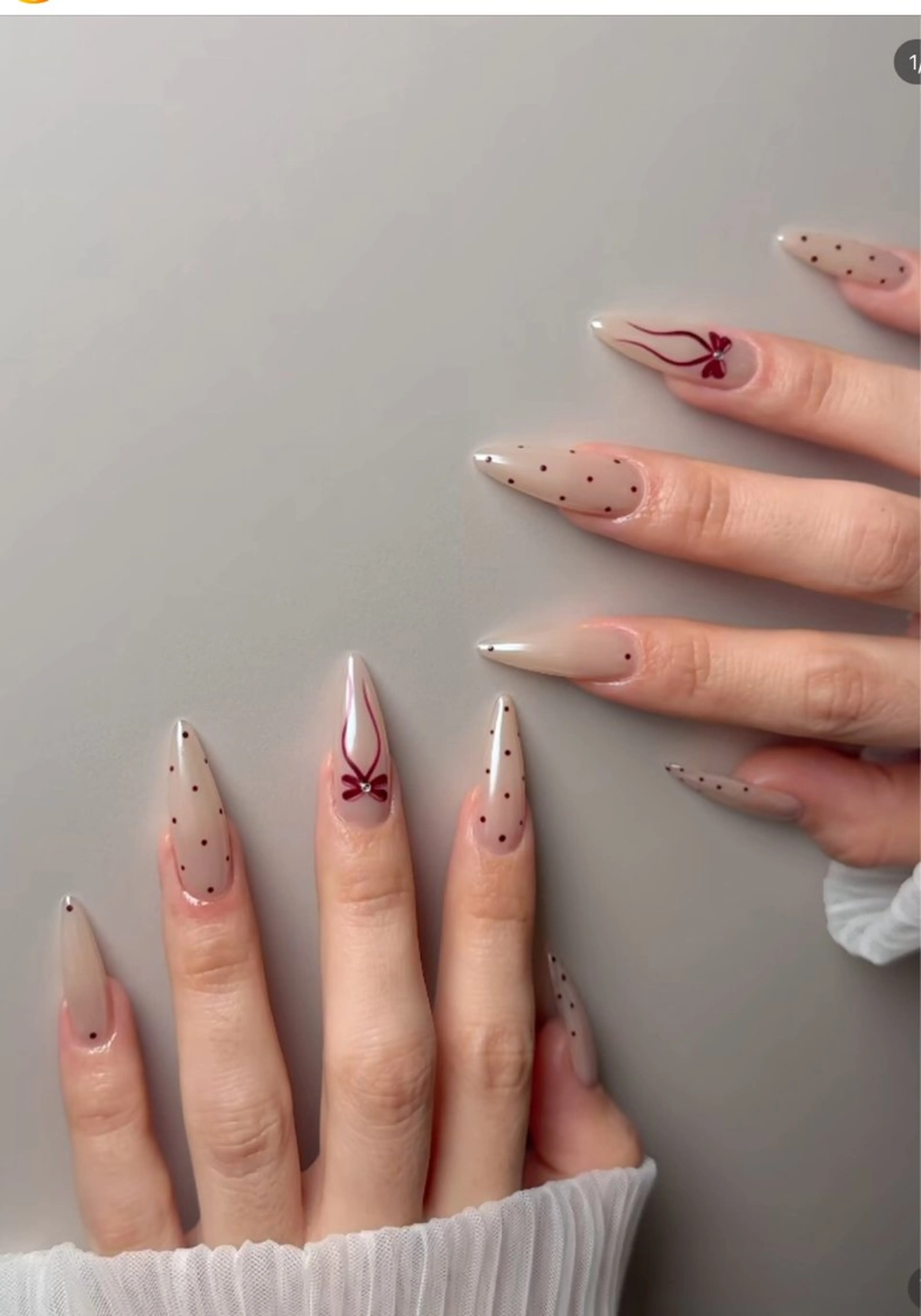 ネイル アートネイル ジェルネイル グラデーション マグネットネイル ニュアンスネイル ハンドネイル Ryu Nail Studio所属・Ryu Nail 新大久保のネイルデザイン