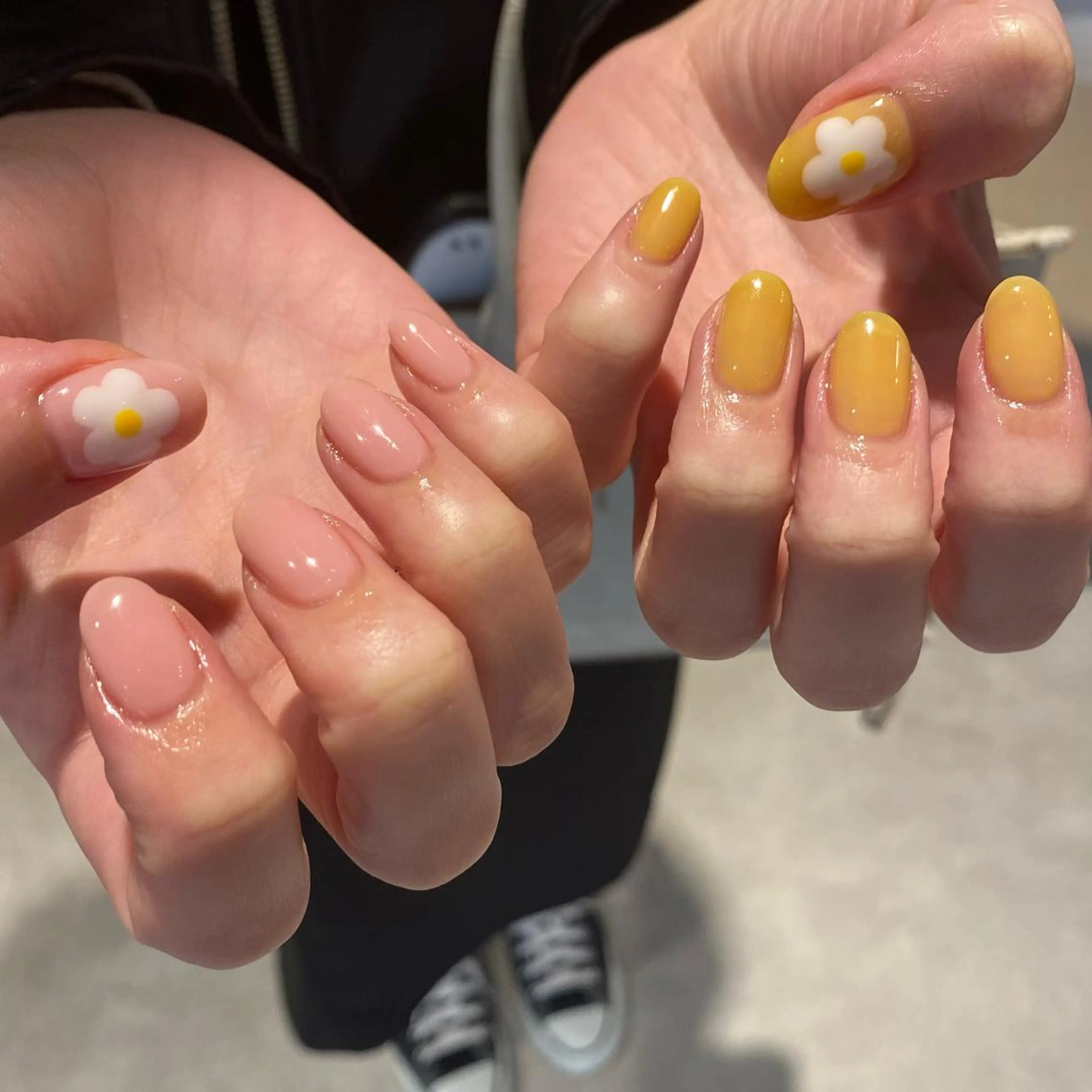 ネイル ニュアンスネイル ハンドネイル RINO AMANE nailのネイルデザイン