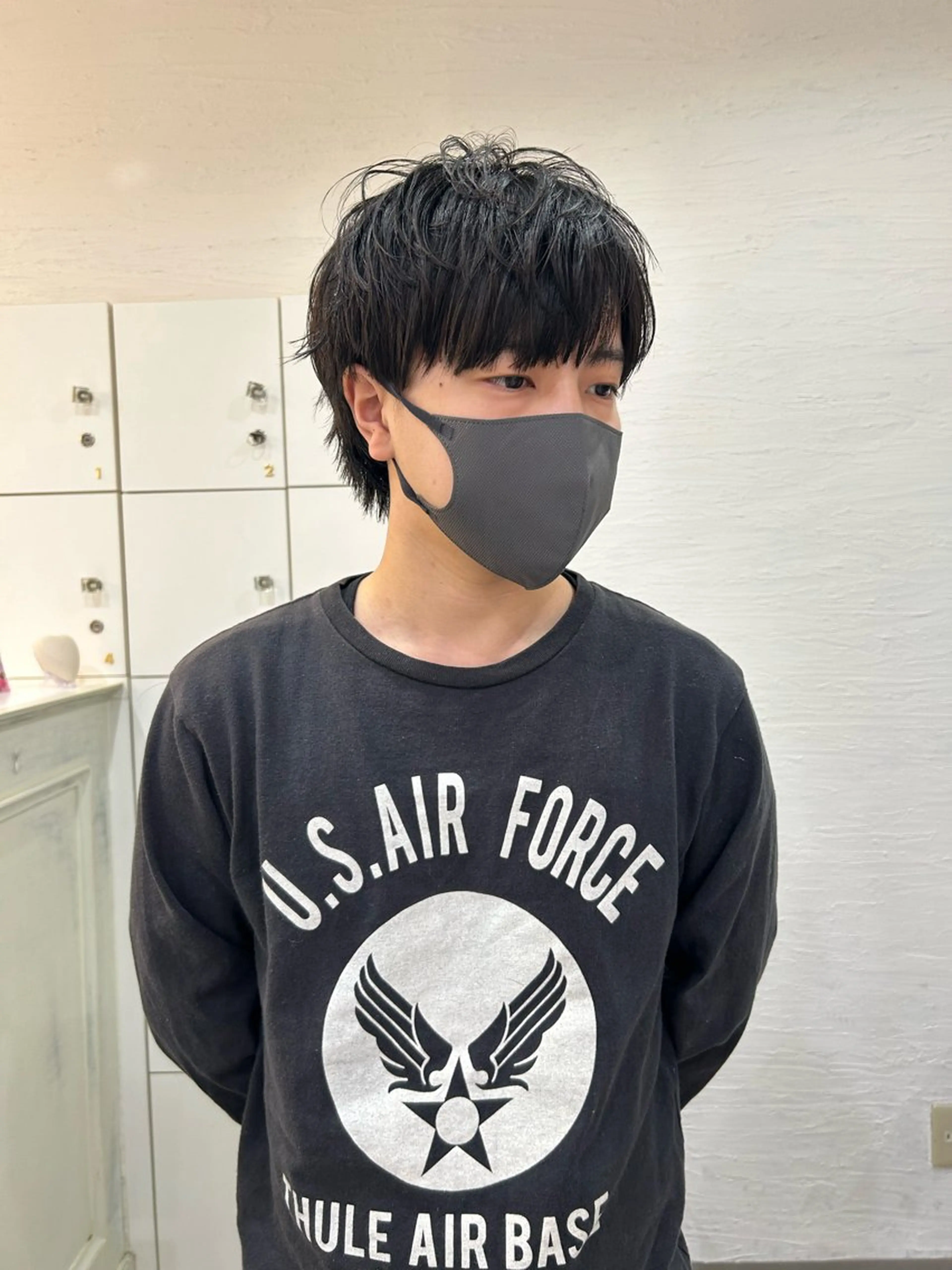 メンズ メンズウルフカット ウルフカット カット ヘアセット inq sakae所属・りん🌷︎名古屋 透明感カラー/カットのヘアスタイル