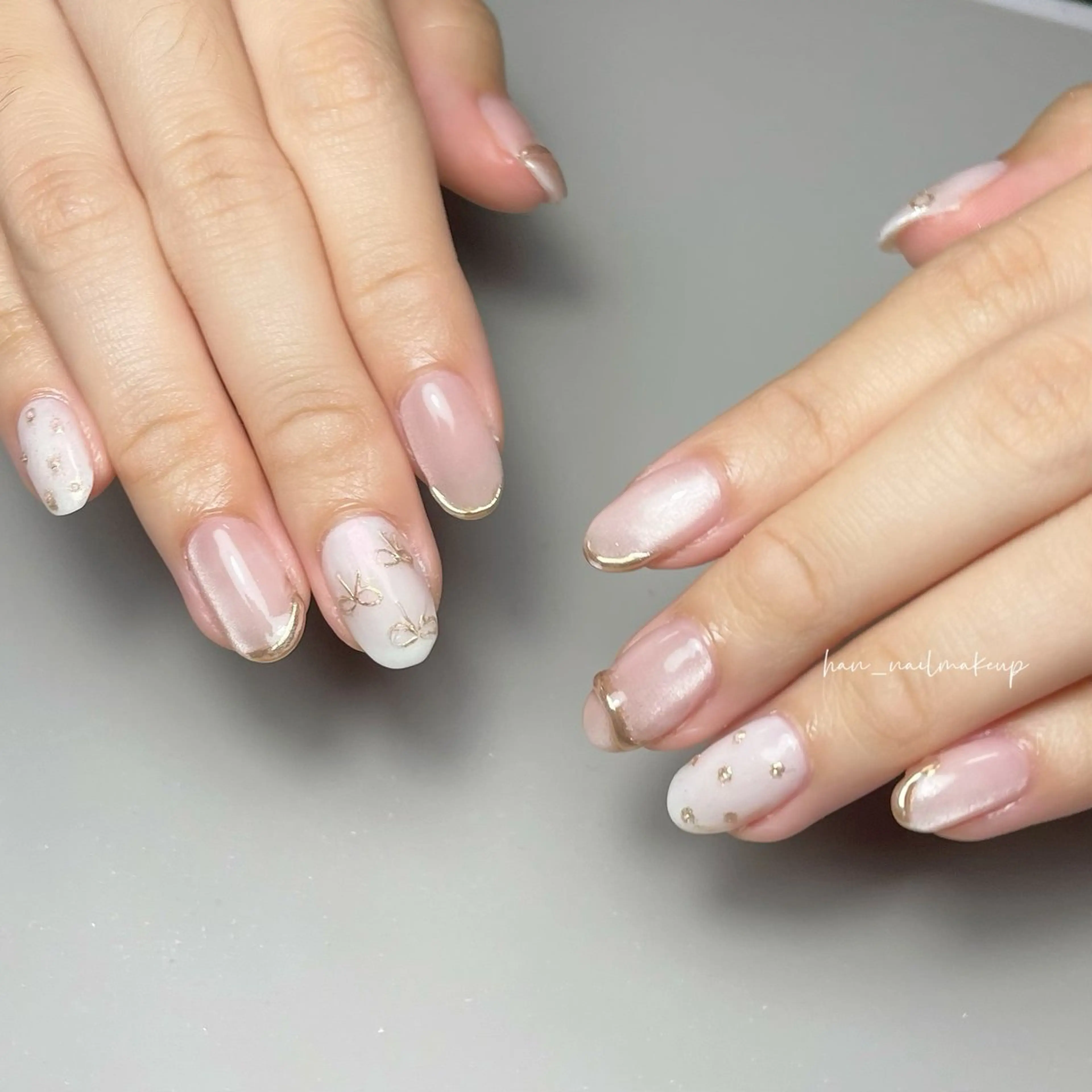 ネイル 持ち込み ハンドネイル Han Nail 【y&m】のネイルデザイン