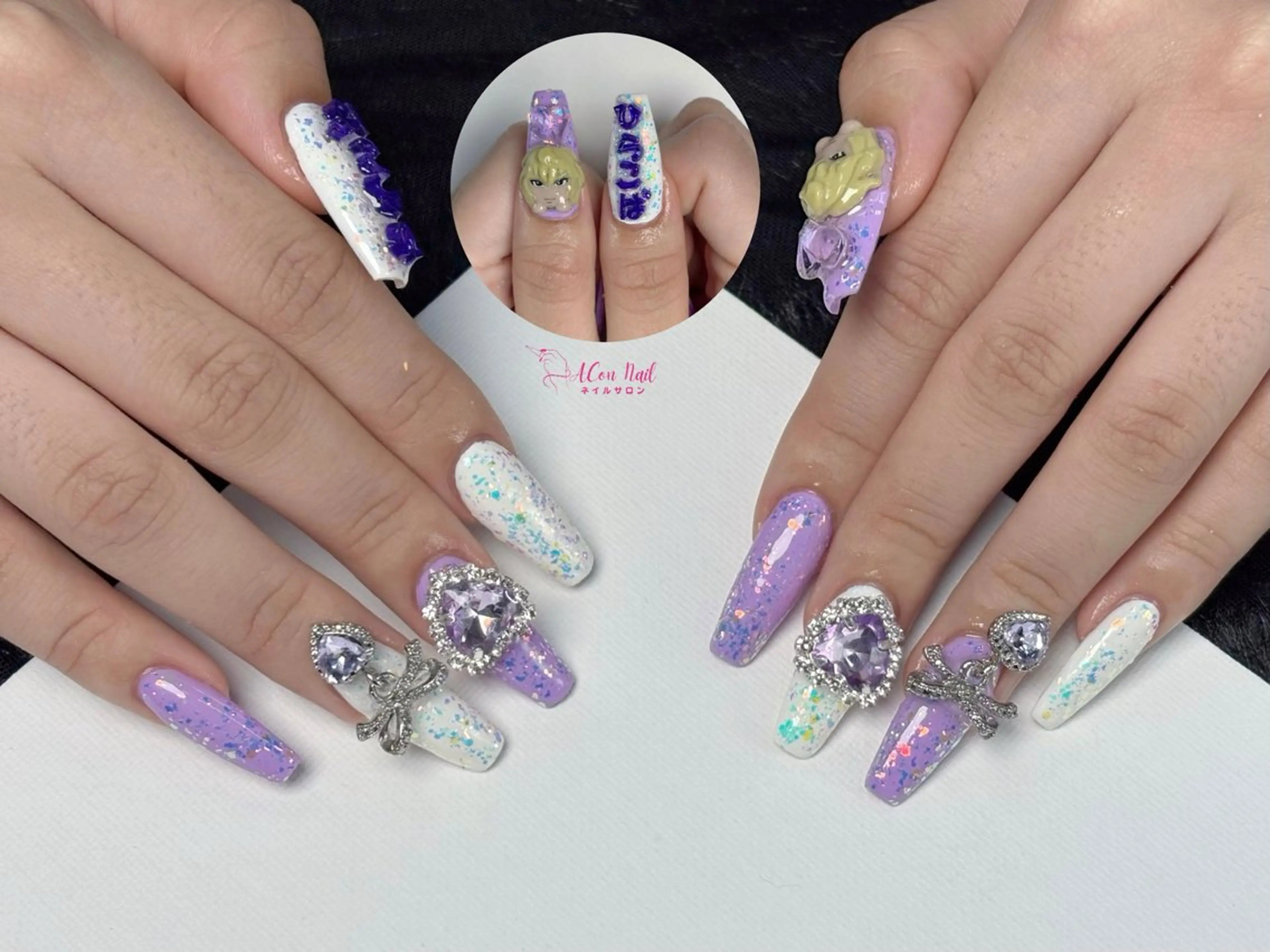 ネイル 桜ネイル 長さ出し フラワーネイル フレンチネイル ジェルネイル ハンドネイル AConNailSalon所属・ACon NailSalonのネイルデザイン