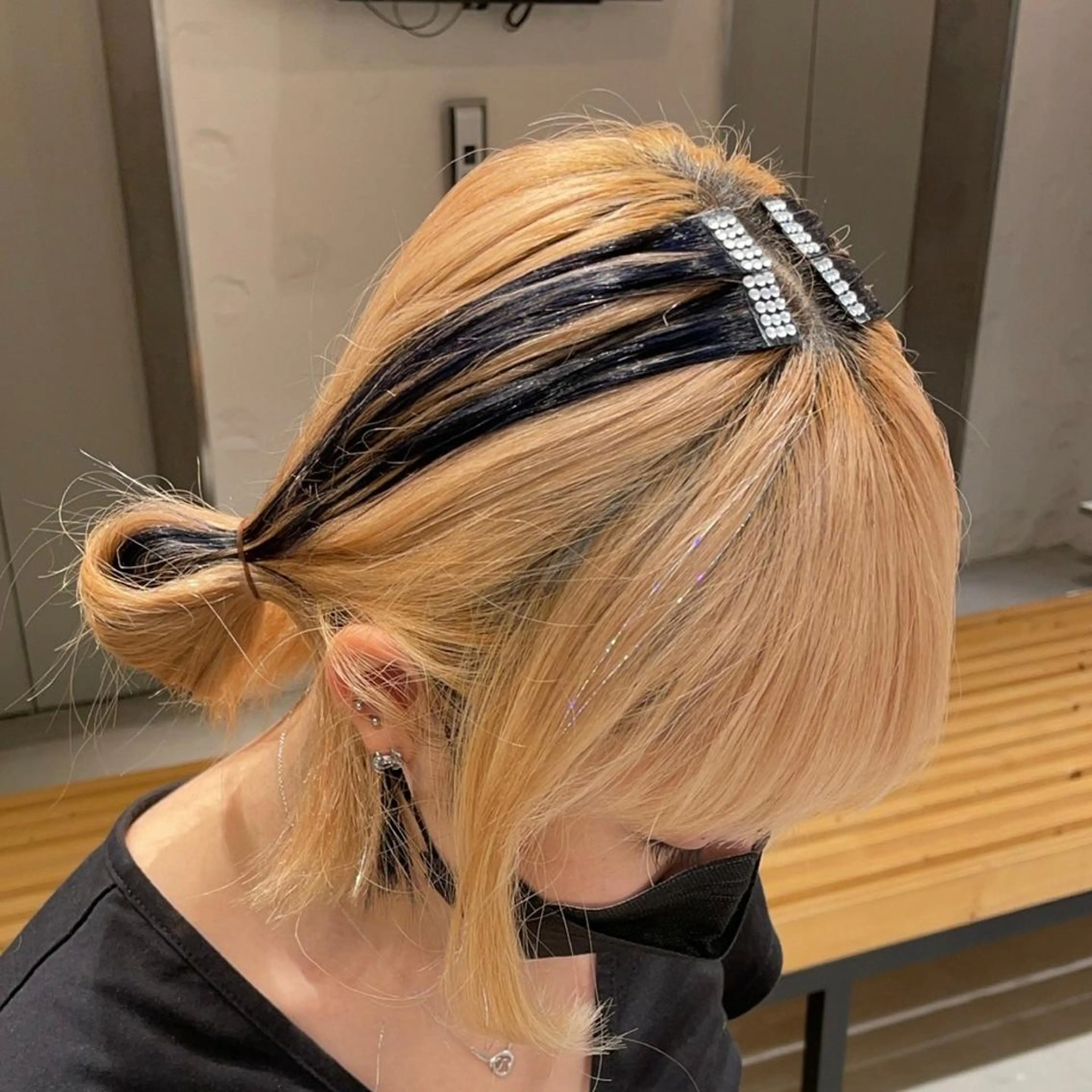 韓国・網紅 🦋HONOKA🦋のヘアスタイル