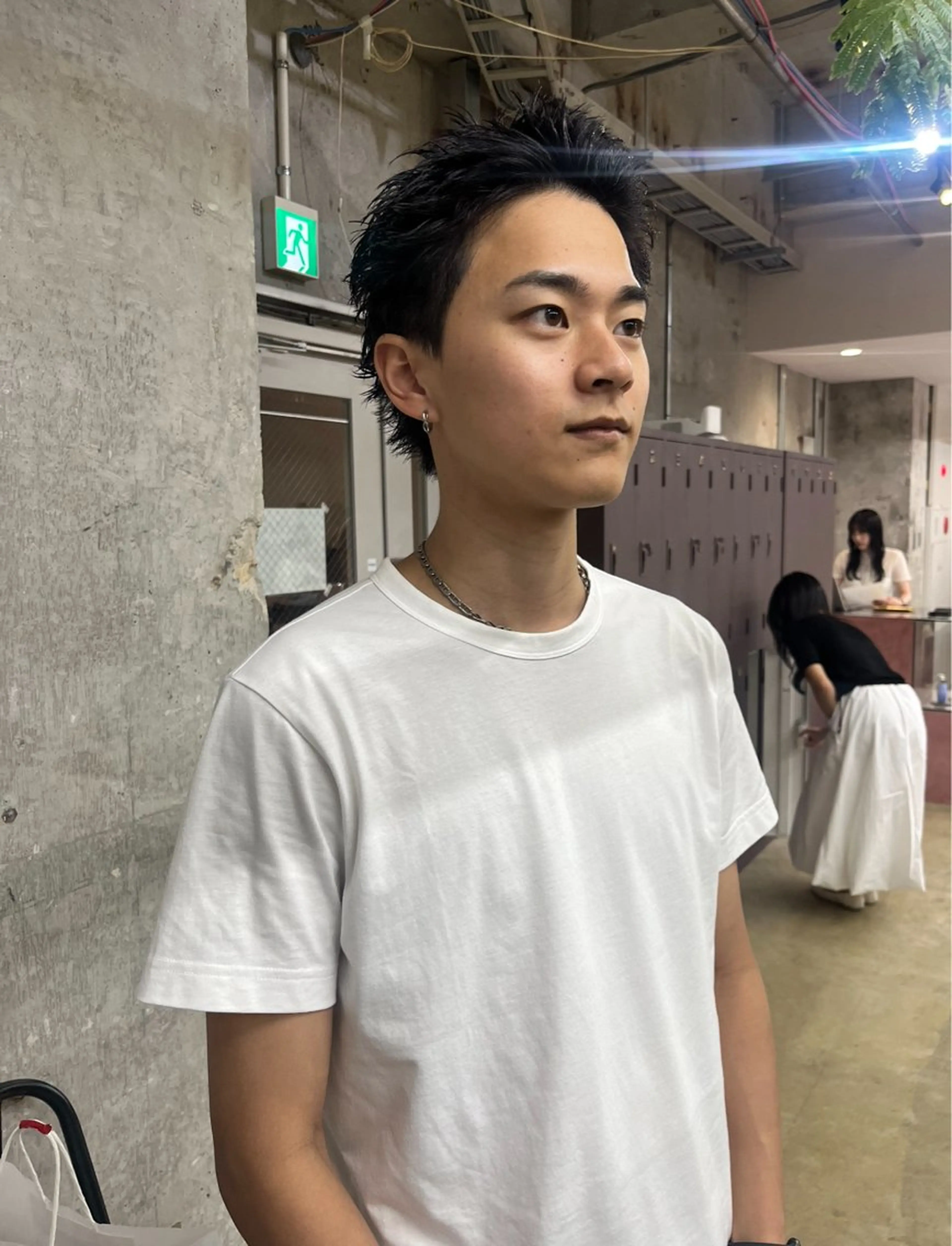 ショート メンズ ナガノリノ /ボブ/ ベージュ/暖色のヘアスタイル