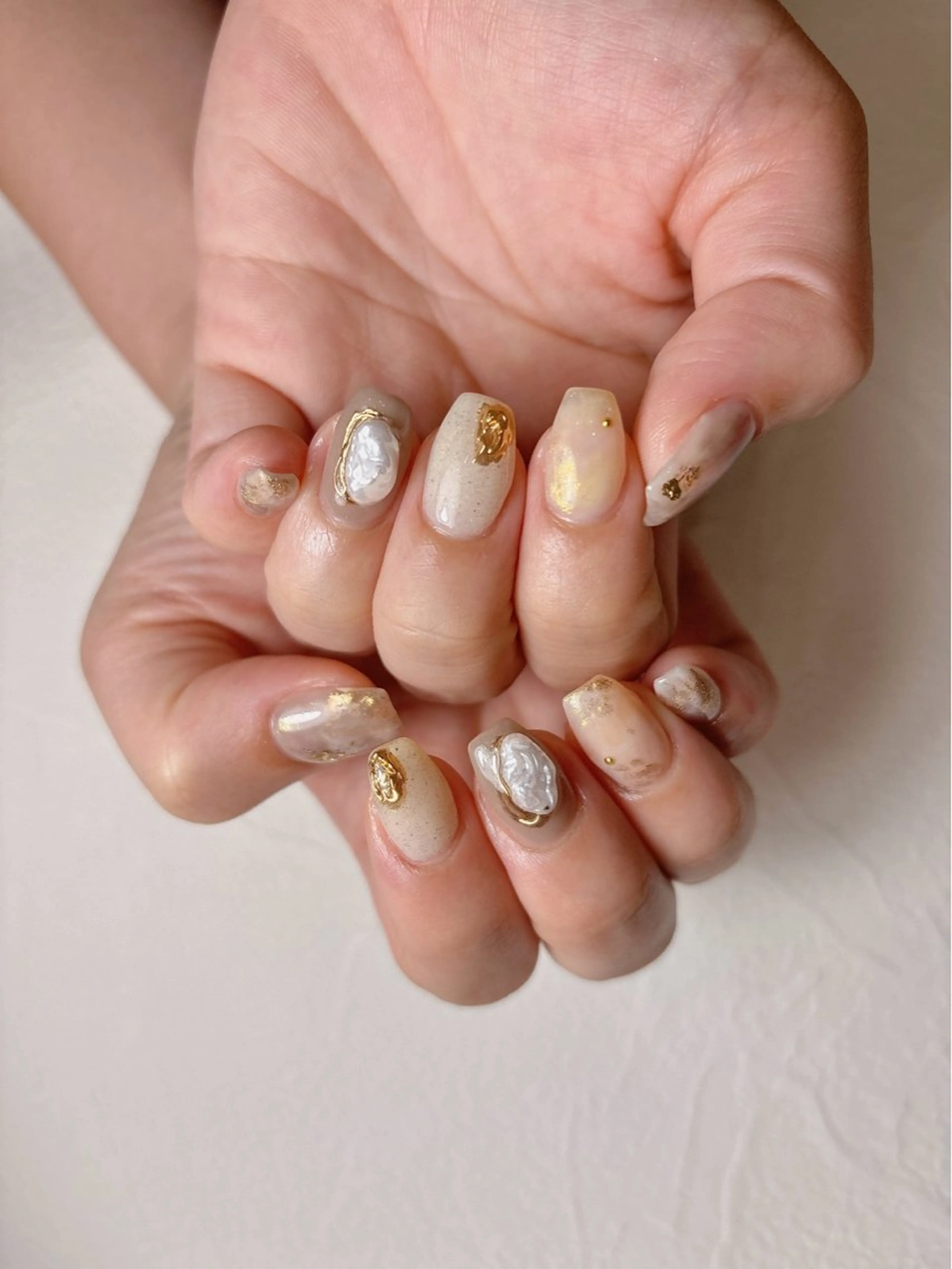 ネイル ハンドネイル Radia bykaonailsのネイルデザイン