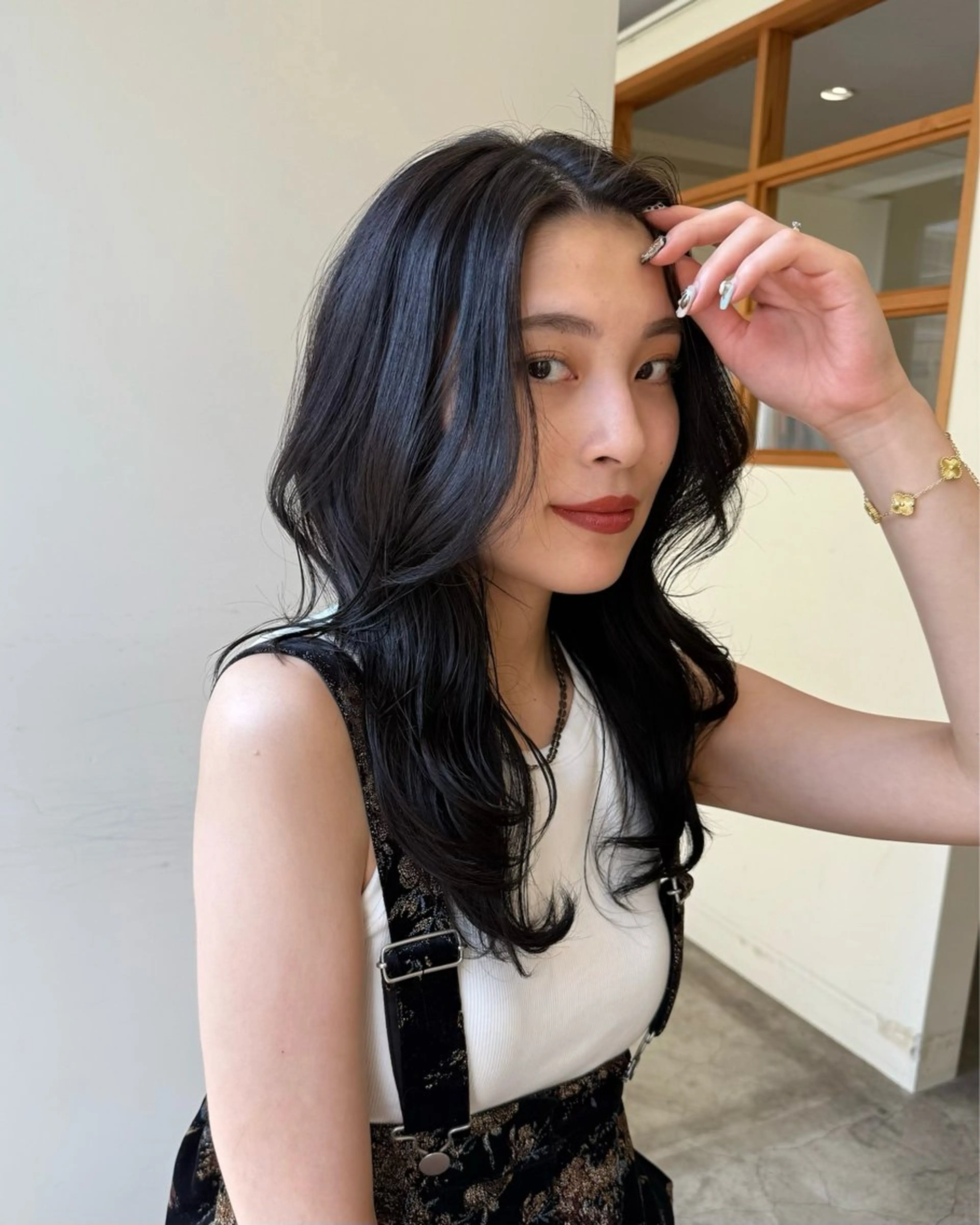 ❤️人気❤️✨️カット+プラチナ艶カラー+3stepトリートメント✨️の写真