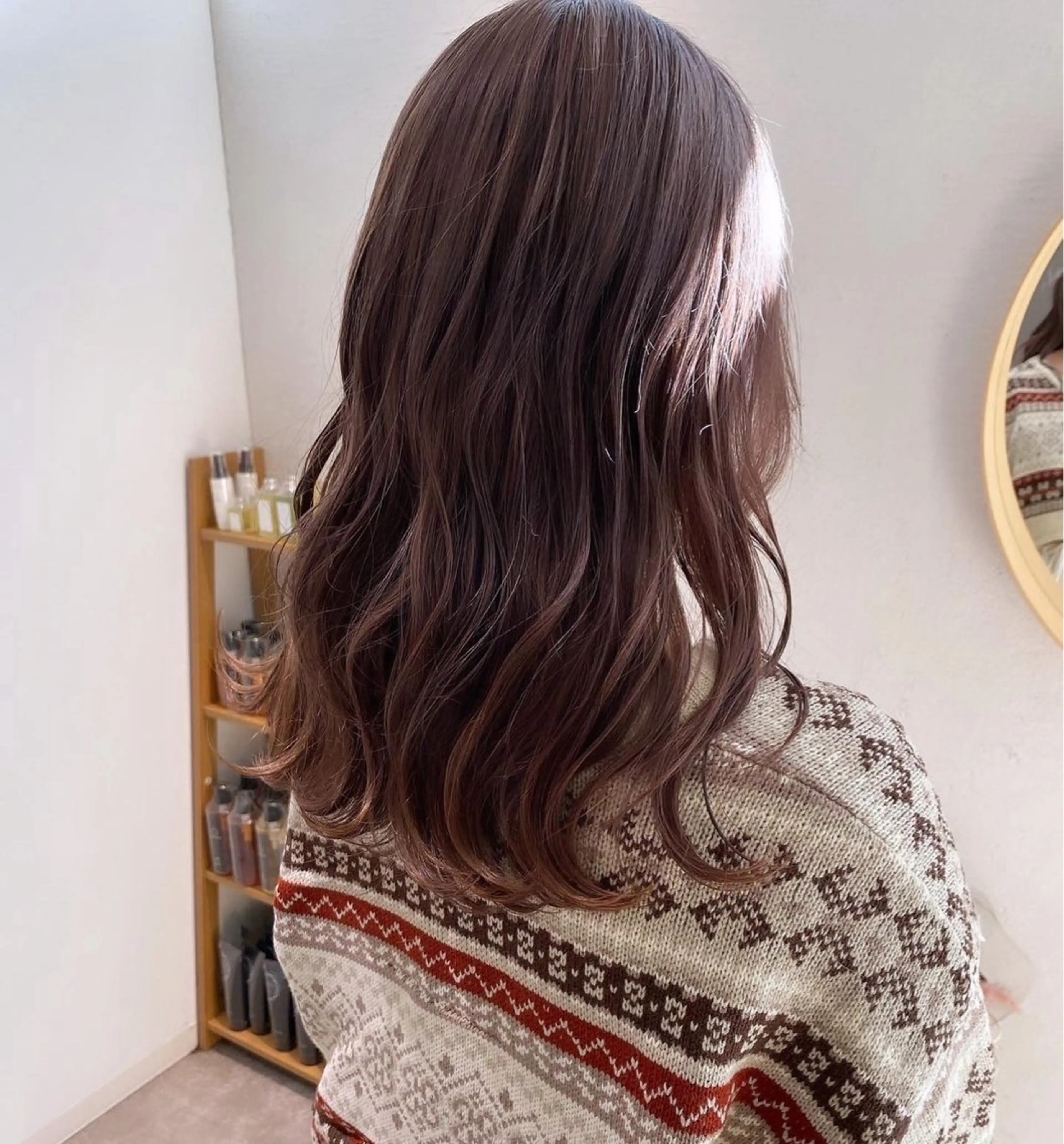 セミロング 髪質改善/艶感カラー 中村吉平のヘアスタイル