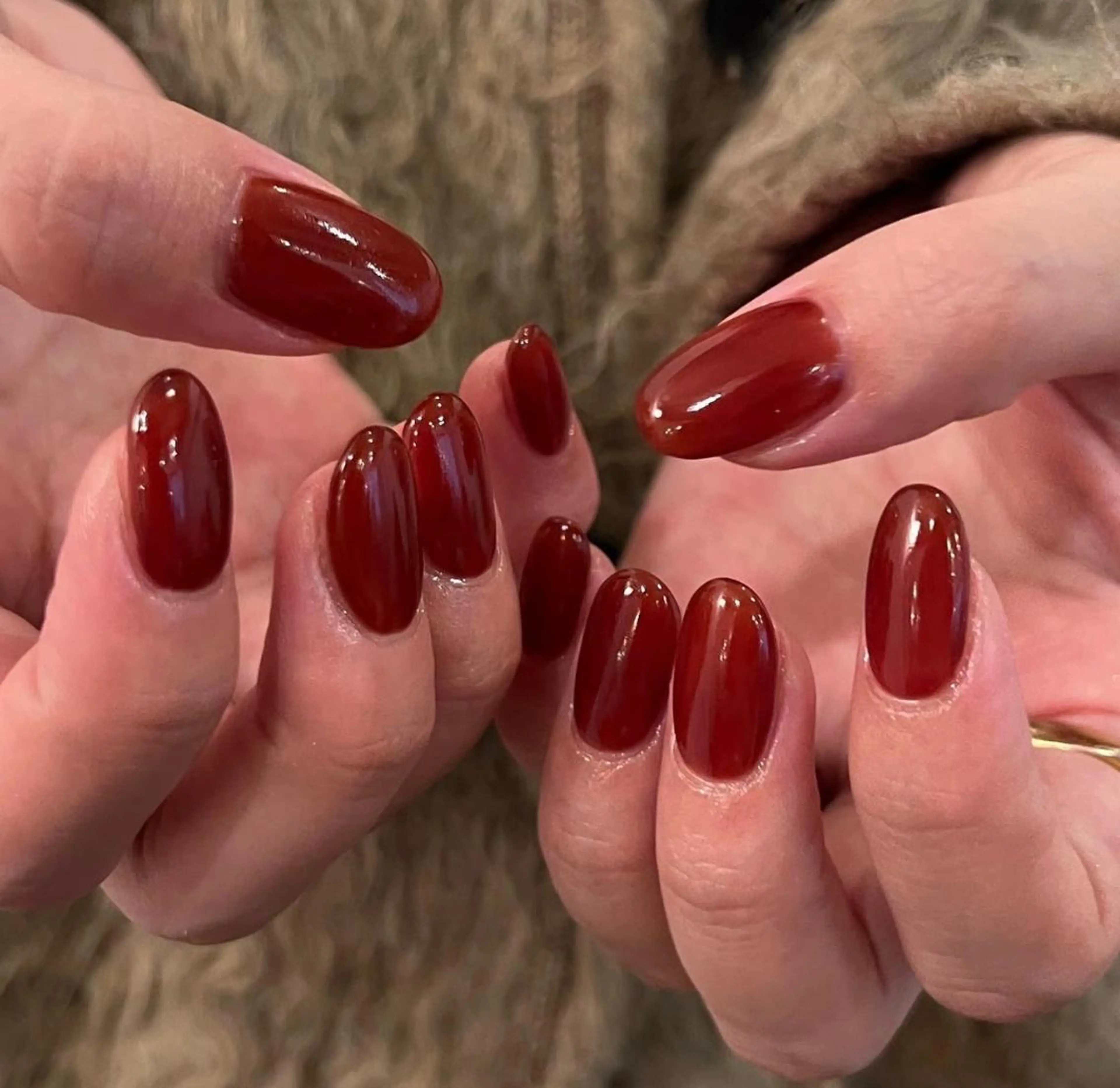 ネイル ラメ(グリッター) ラメグラデーション ワンカラーネイル Queens テイのネイルデザイン