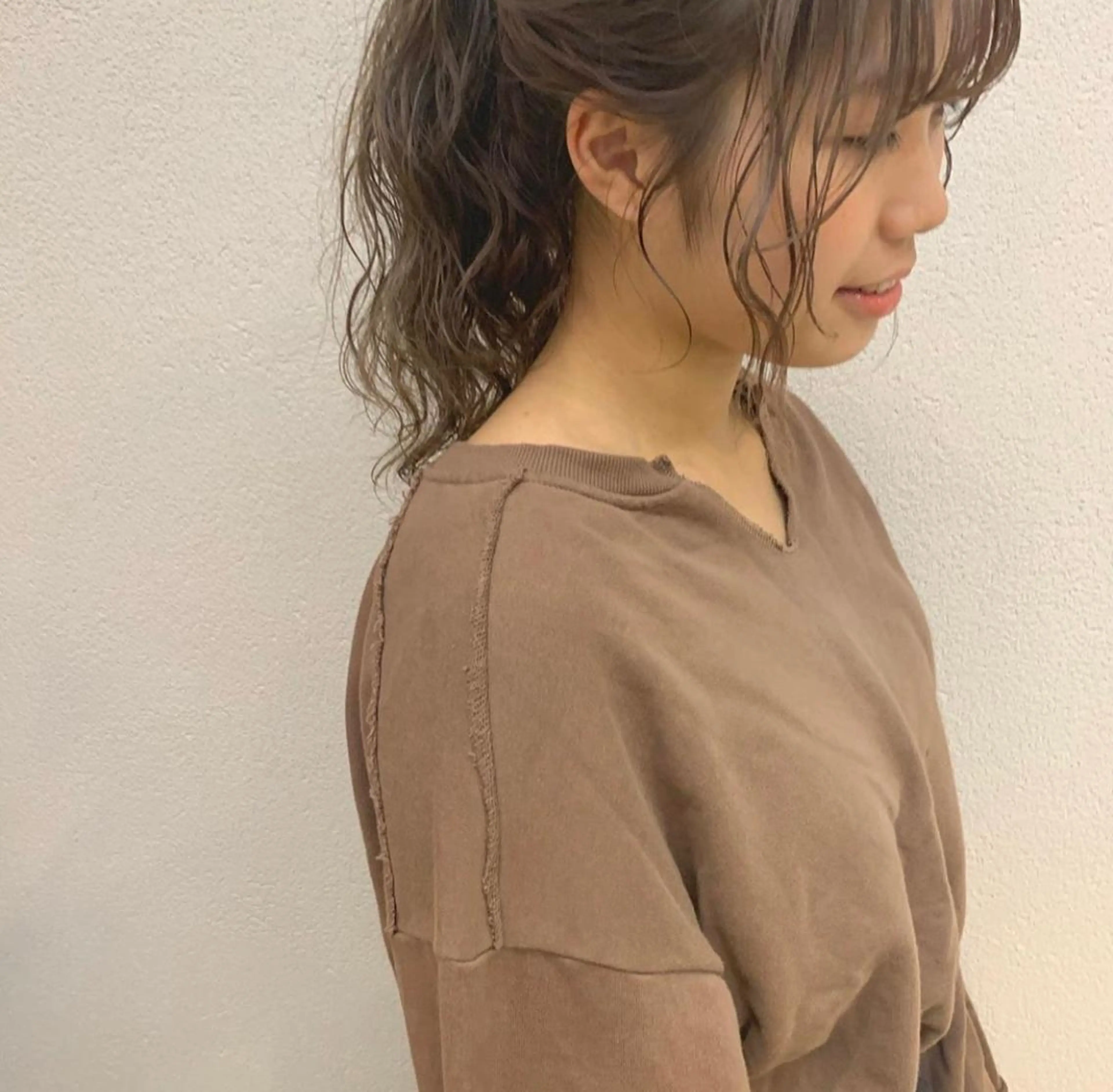 ロング カラー ベージュカラー ダブルカラー ヘアカラー ayano /トレンドヘアのヘアスタイル