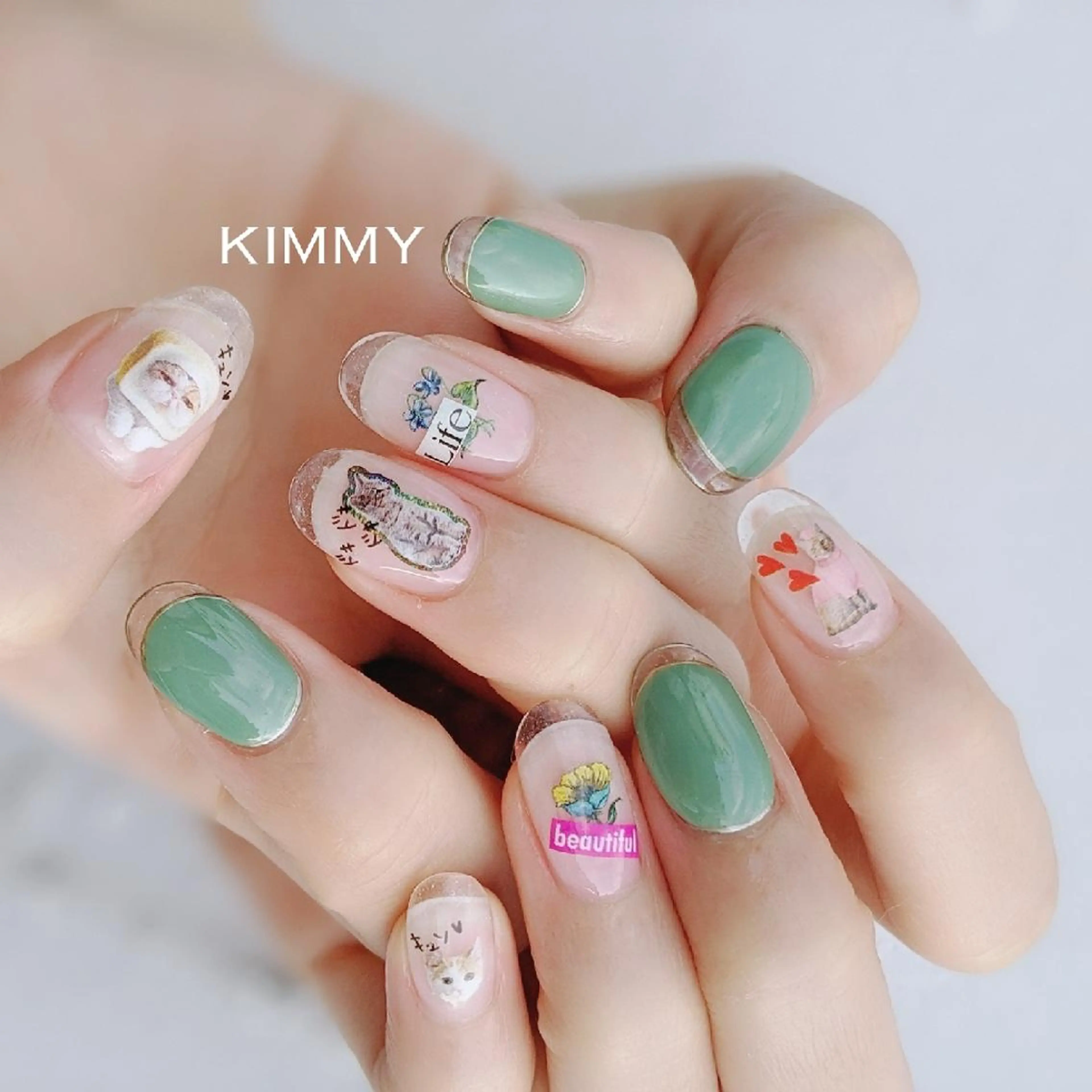 ネイル ハンドネイル kimmy nailsのネイルデザイン