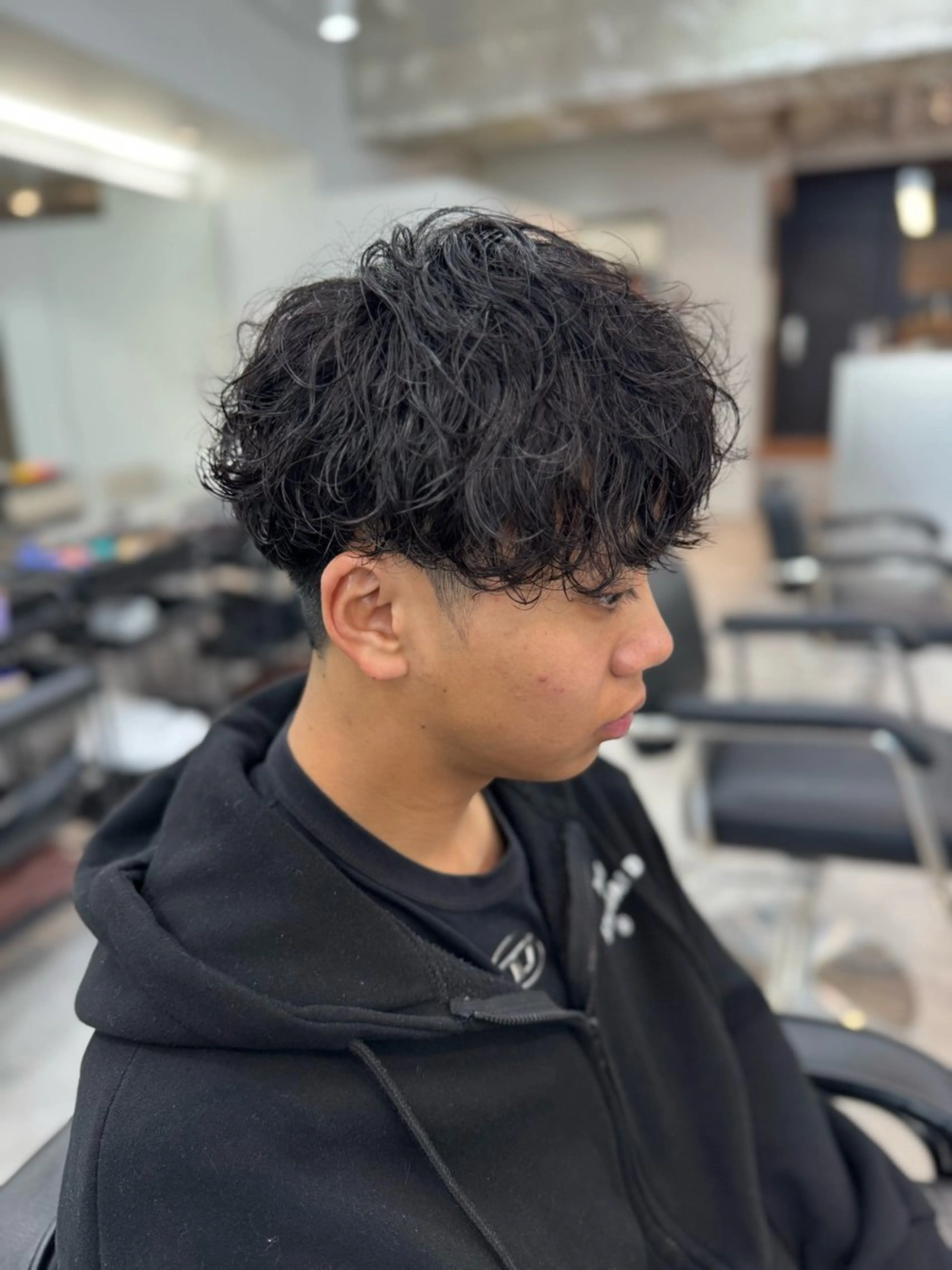 パーマ メンズ フェザーパーマ メンズパーマ スペインカール 波巻きパーマ ニュアンスパーマ カット パーマ 大宮/メンズパーマ 関勇也のヘアスタイル