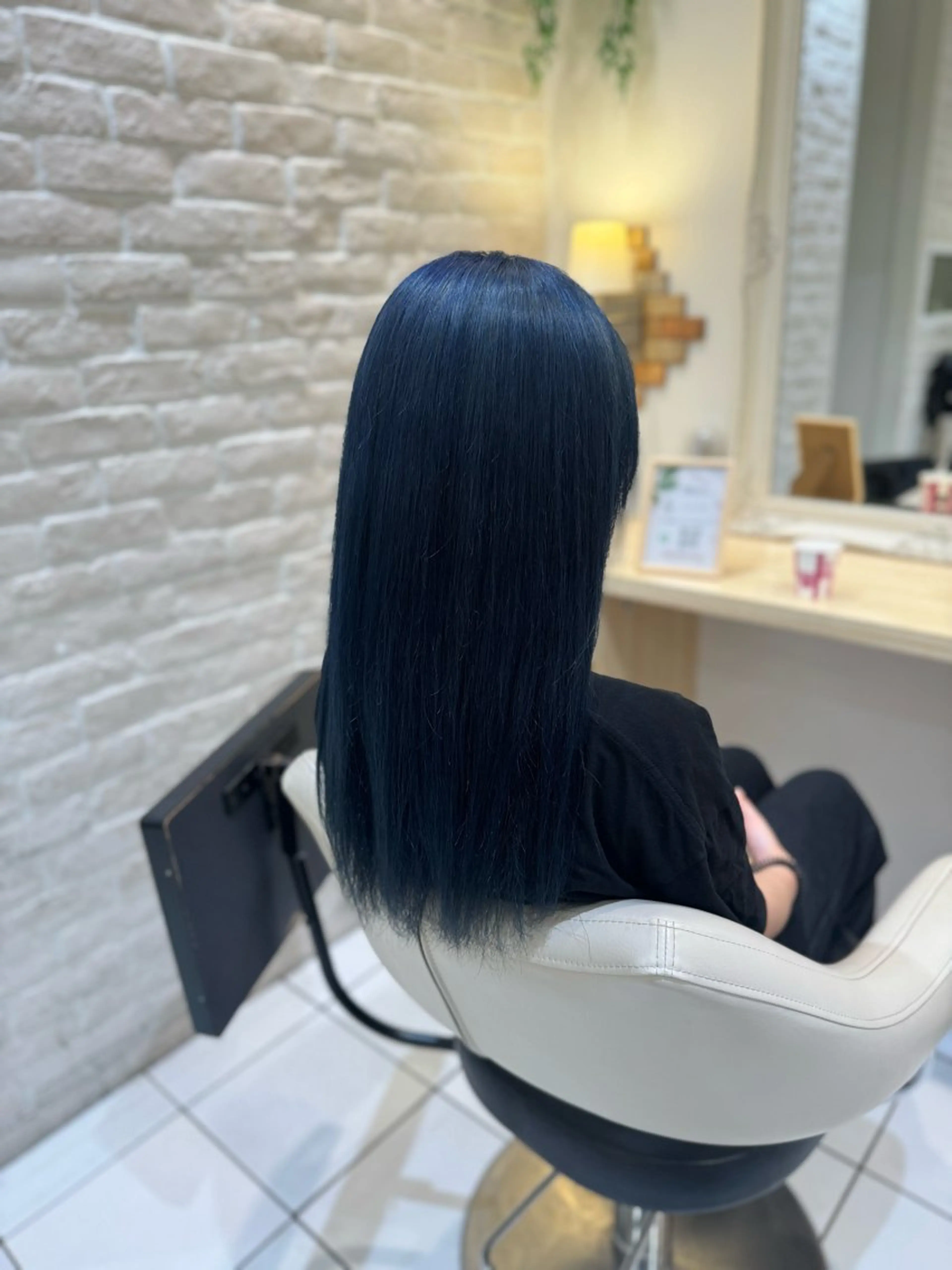 ロング ハイトーンカラー 髪質改善カラーノトのヘアスタイル