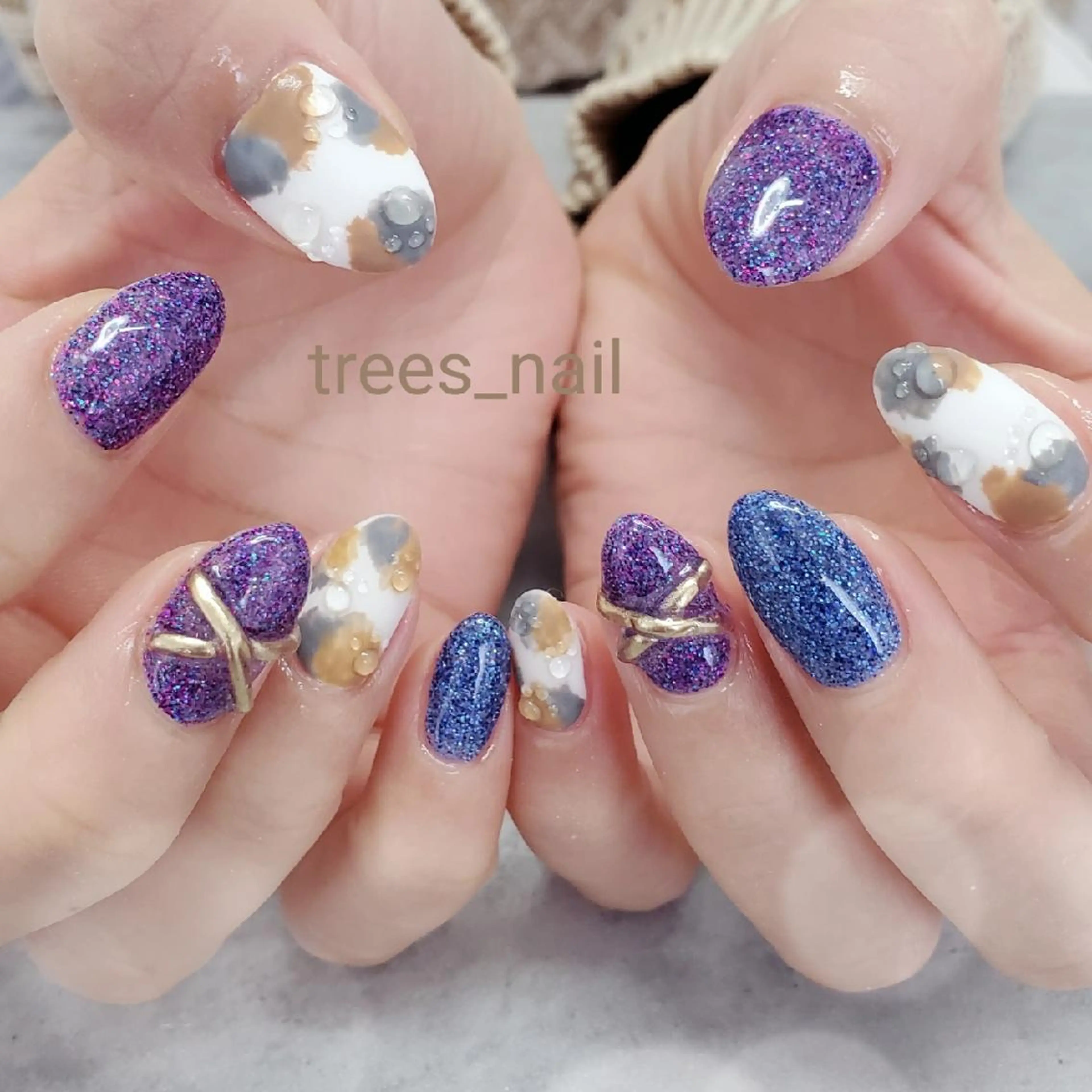 ネイル trees_ nailのネイルデザイン