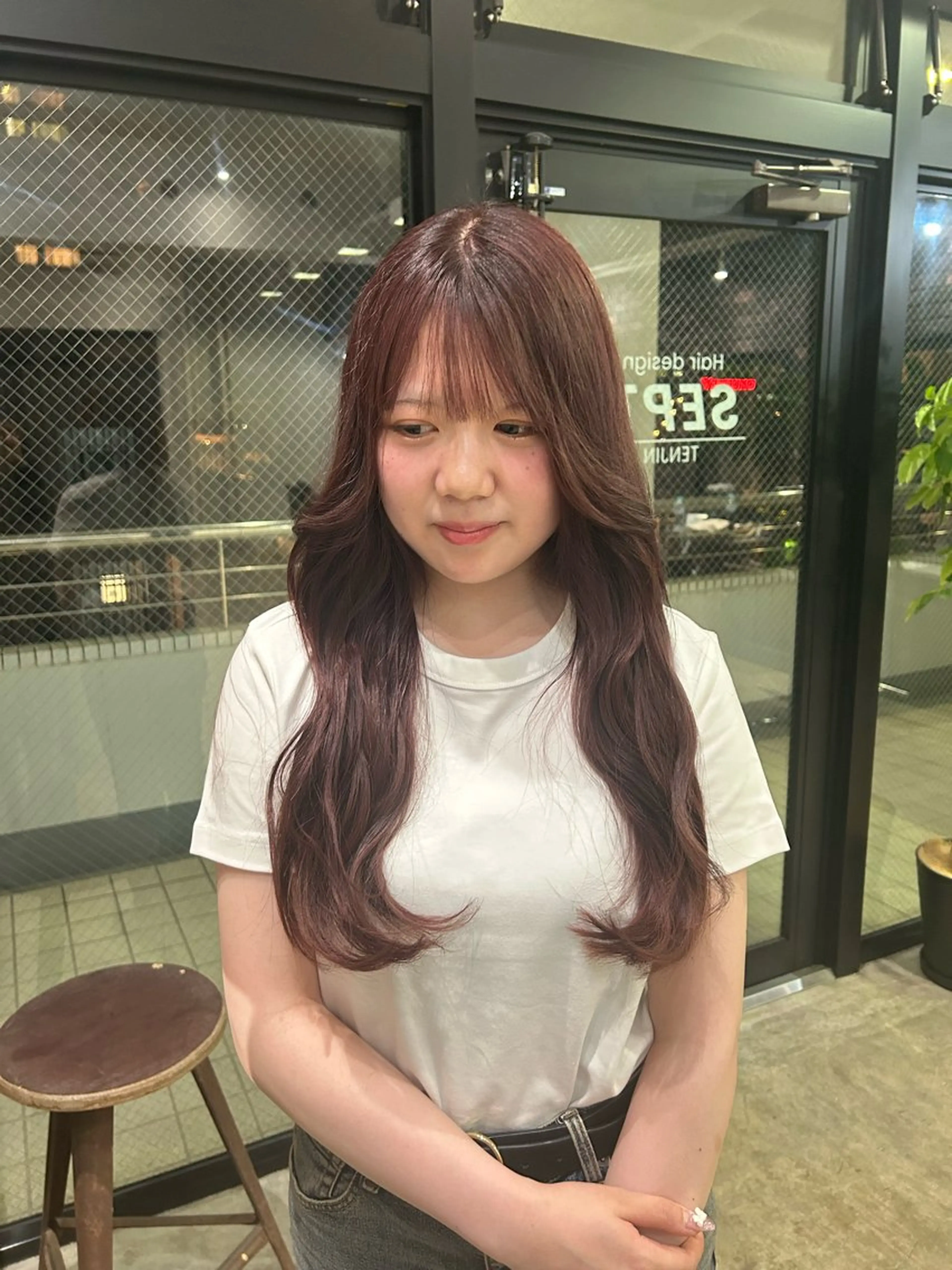 ロング カラー SEPT.所属・キラ/ ブリーチモデル募集中のヘアスタイル