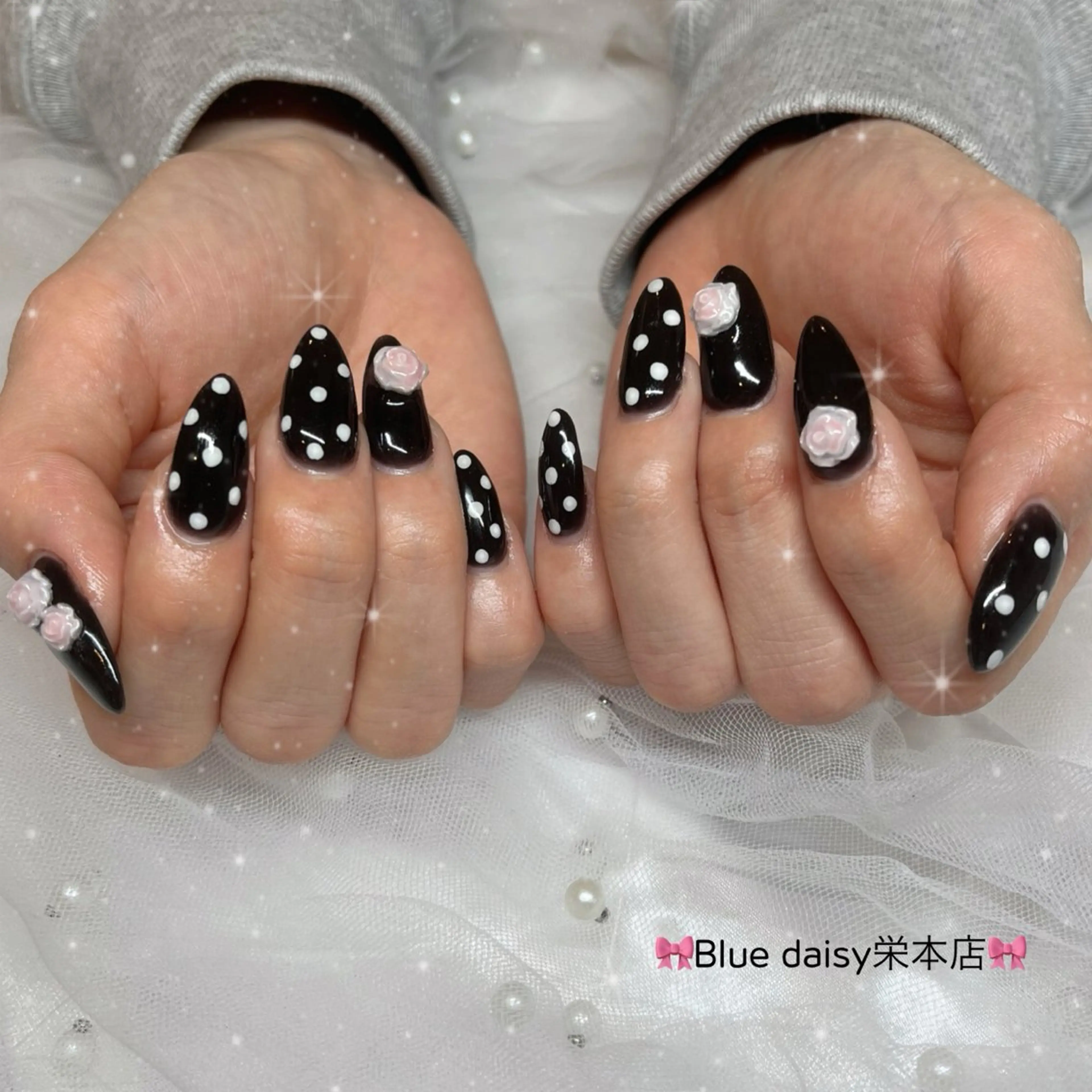 ネイル ドット ハンドネイル ブルーデイジー栄本店所属・BlueDaisy 栄本店のネイルデザイン