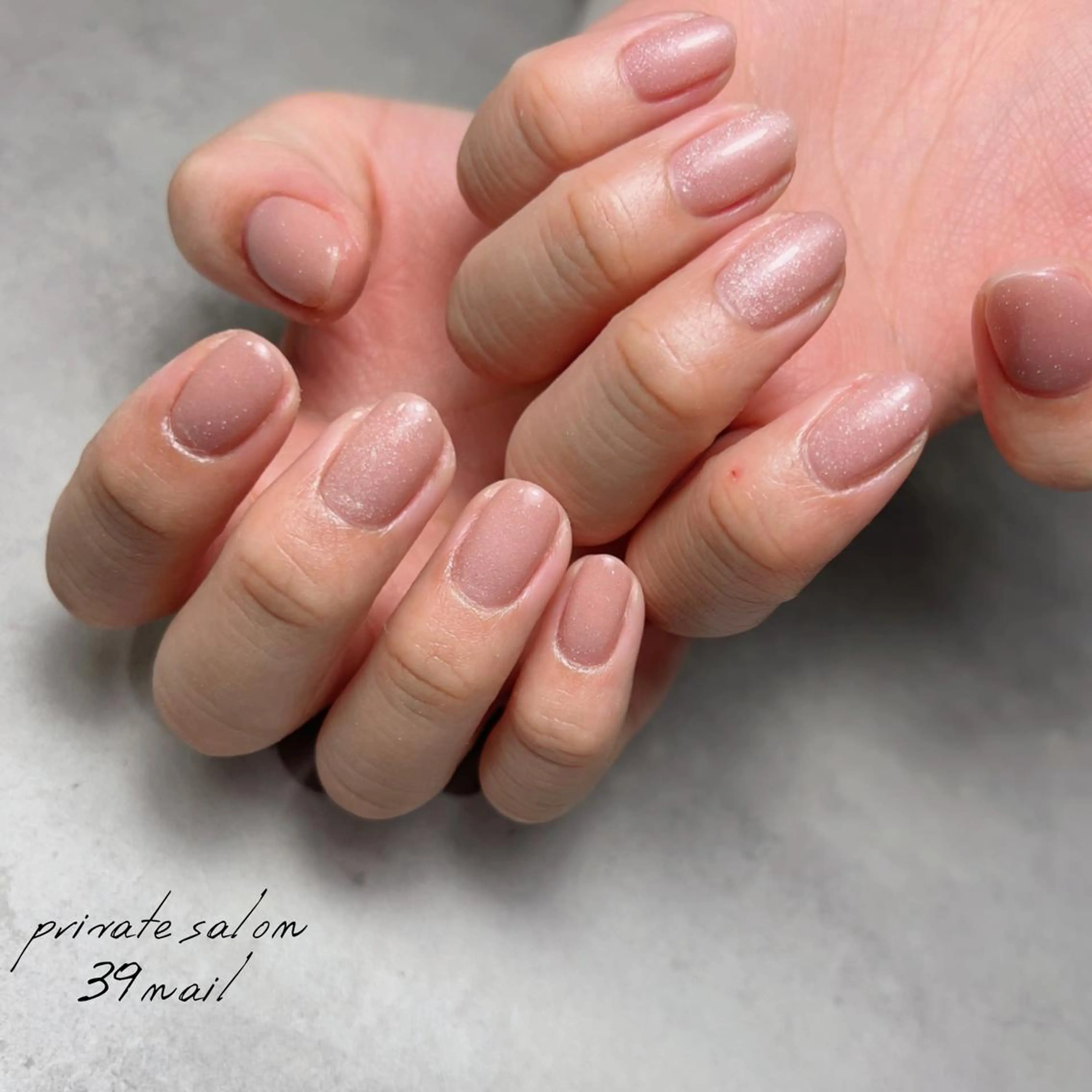 ミディアム ネイル ハンドネイル 京橋 【39nail】のネイルデザイン