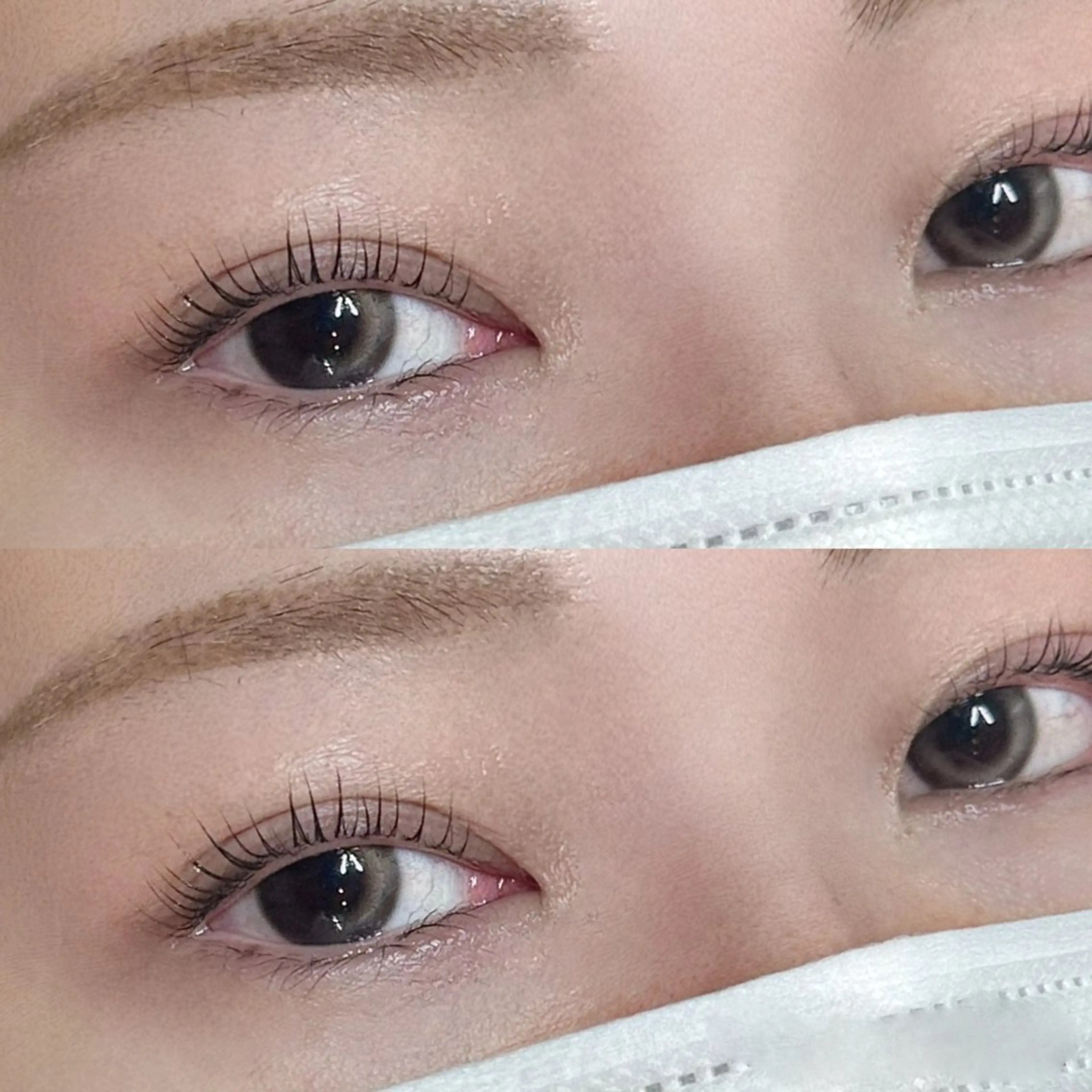 目元を完璧に🩵✨　ノーマルパーマ🌀orパリジェンヌ✨＋アイブロウ👀💗の写真