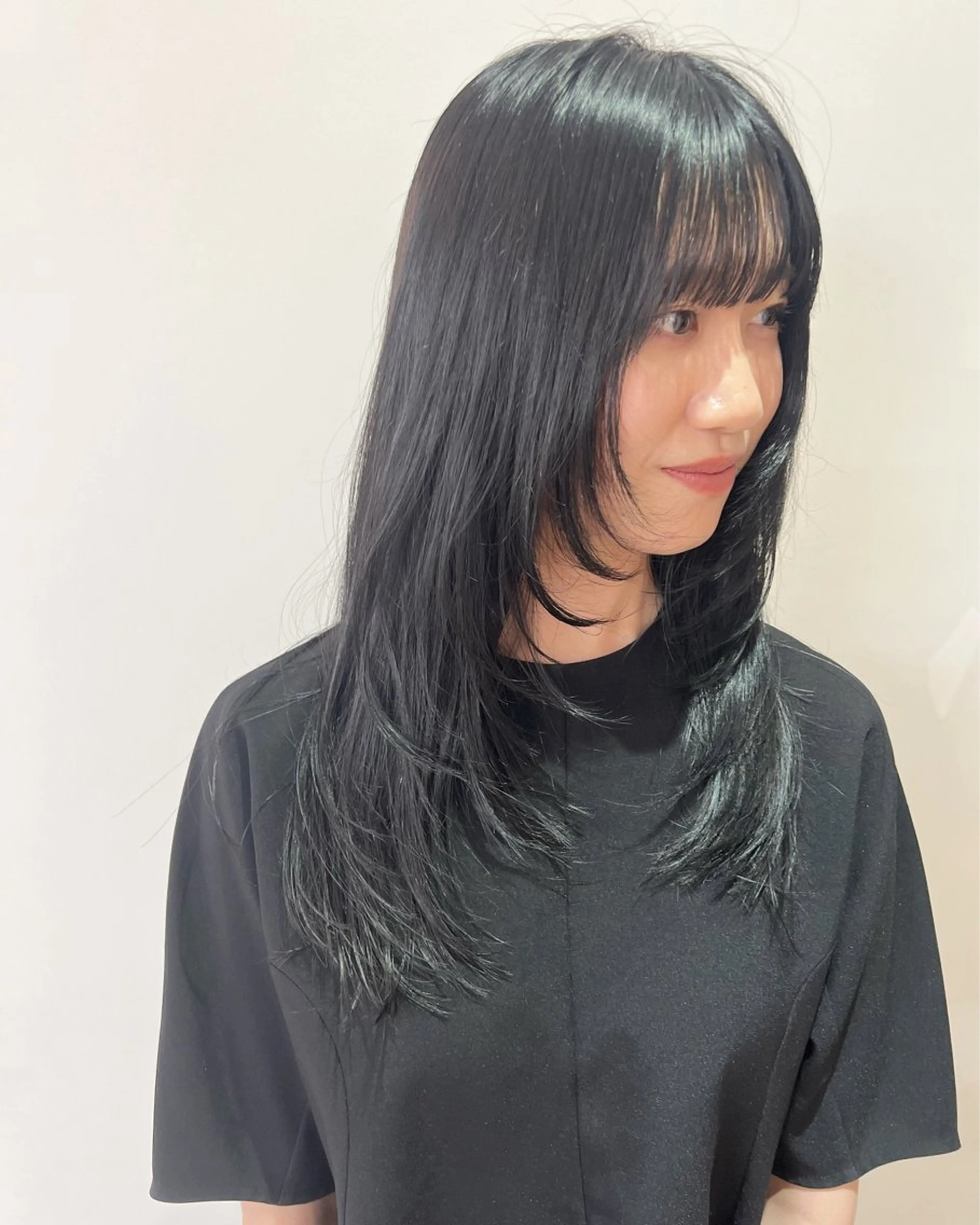 ロング カット ヘアカラー MARU レイヤー/ウルフのヘアスタイル