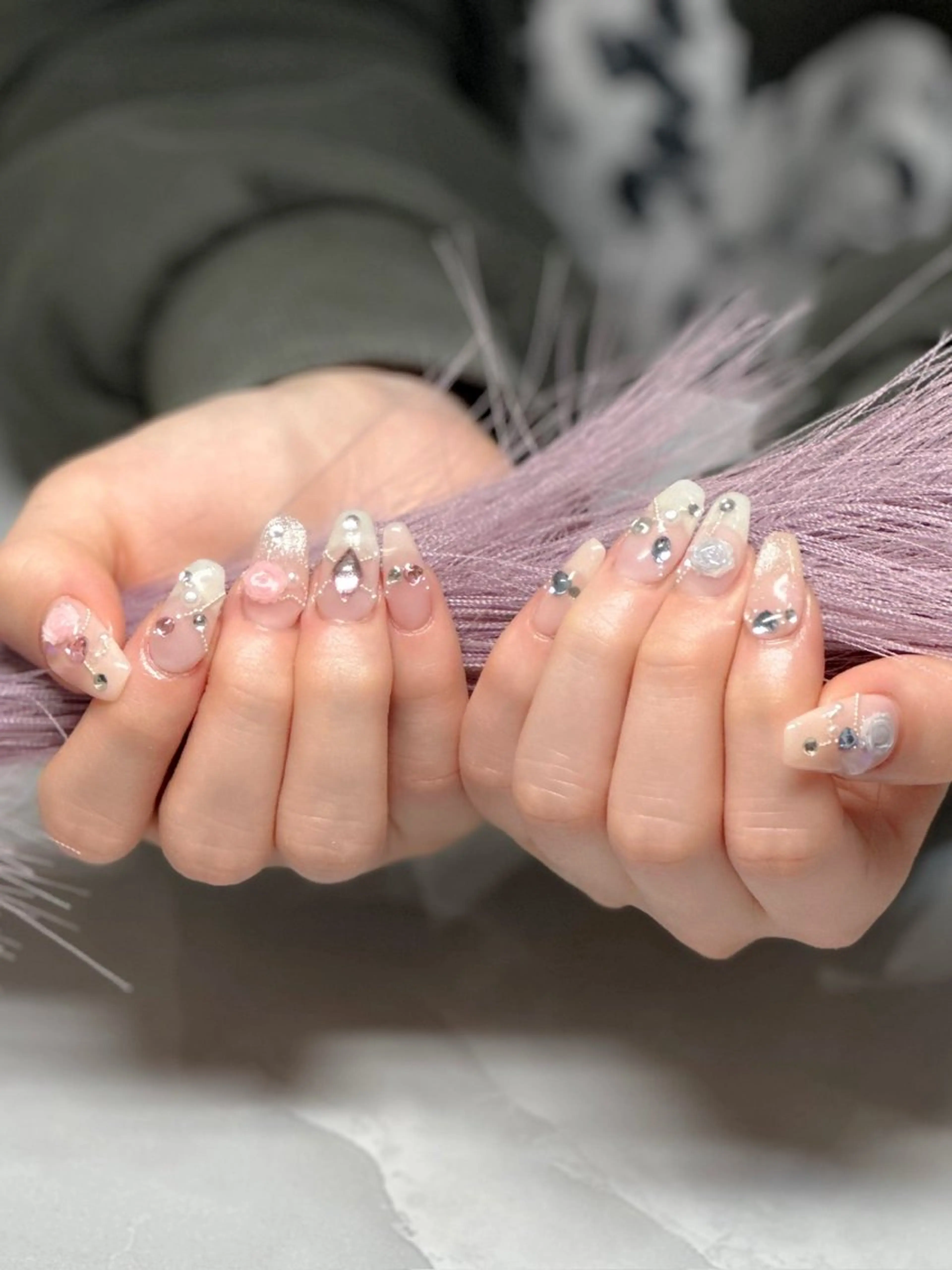ネイル アートネイル 持ち込み nyasu nailのネイルデザイン