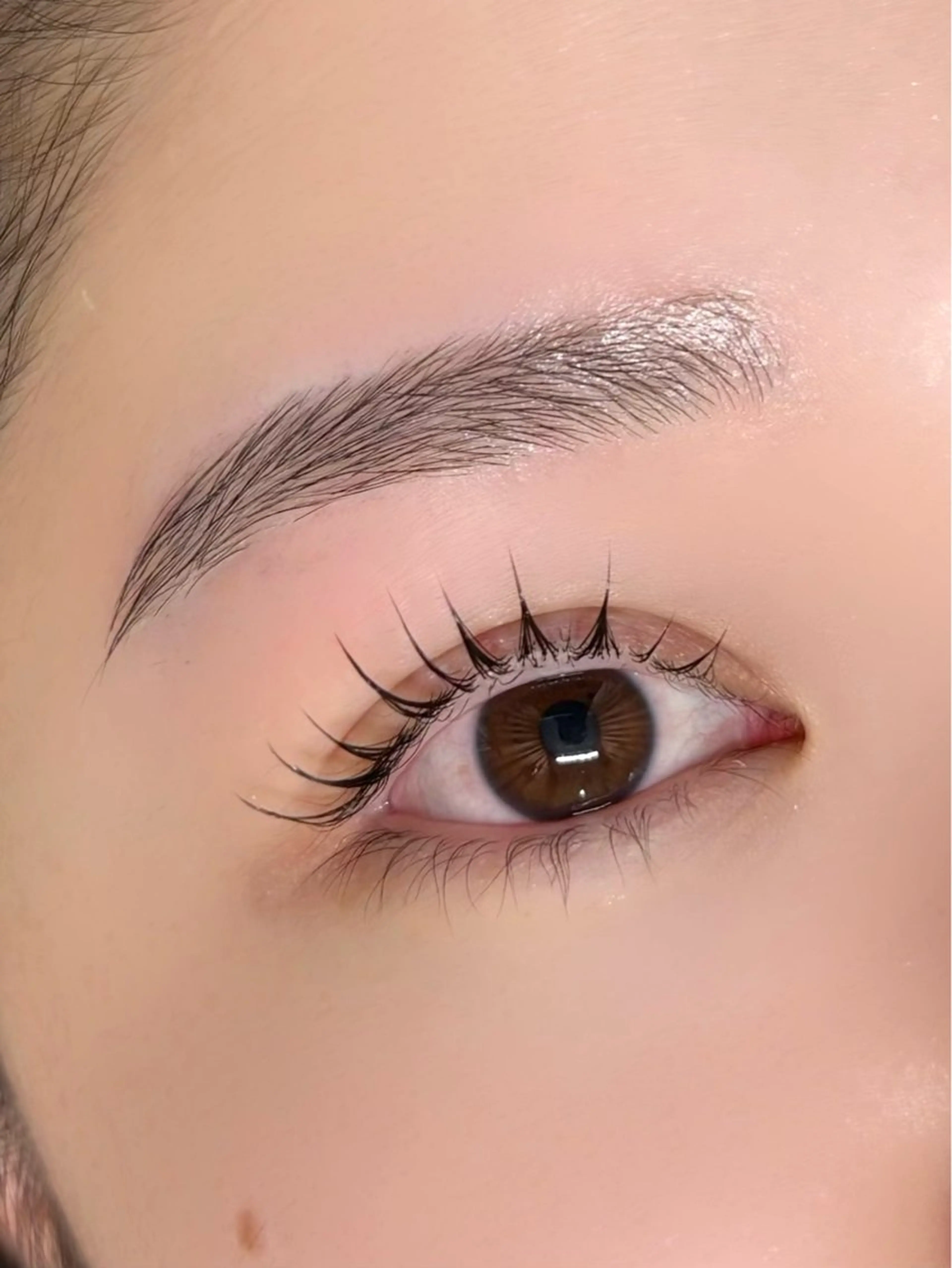 マツエク・マツパ 束感まつ毛 ナチュラル meg .のマツエク・マツパデザイン
