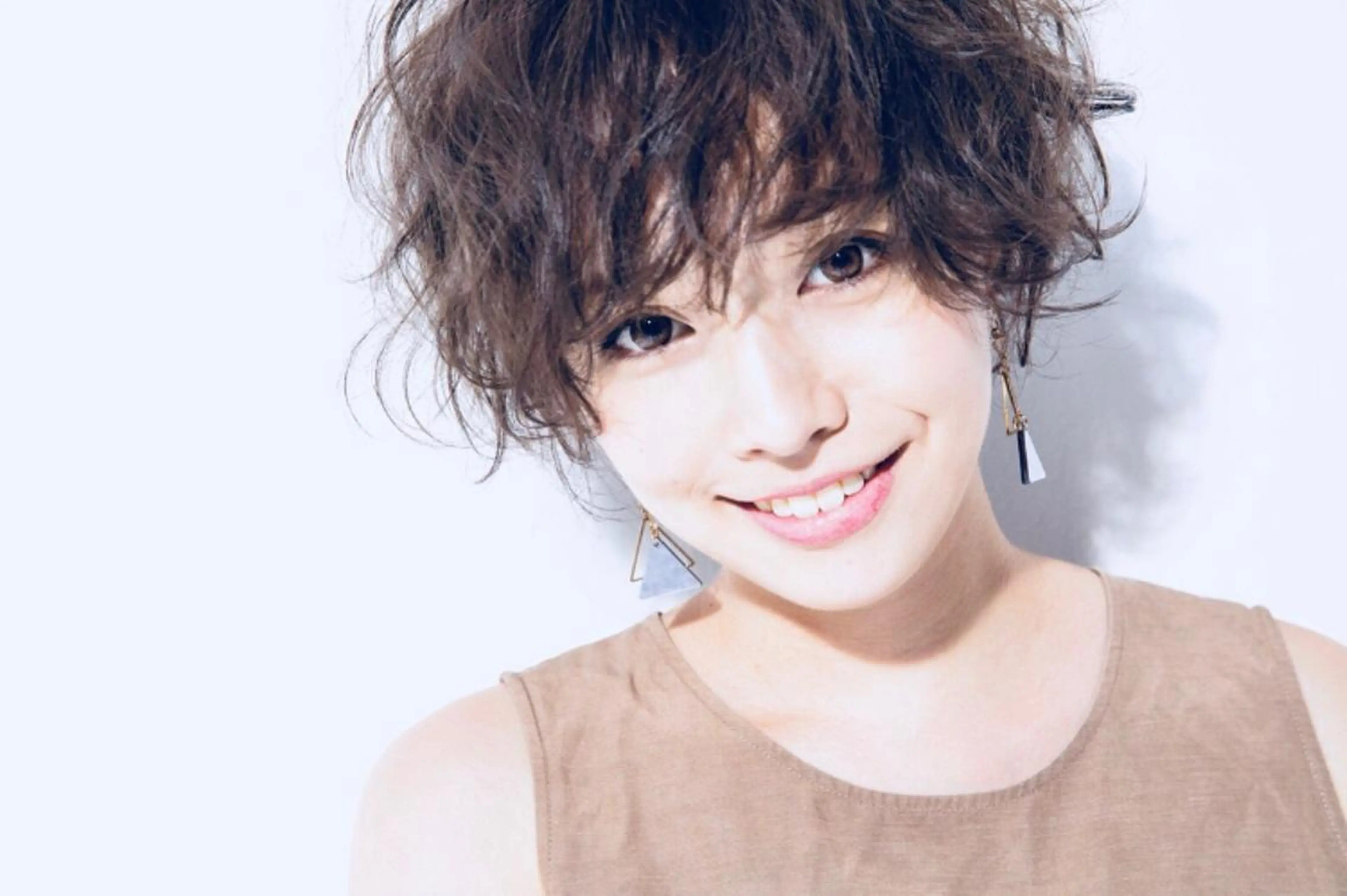 ショート パーマ Matie所属・🌈似合わせカラー 🌈もりななこ🧡のヘアスタイル