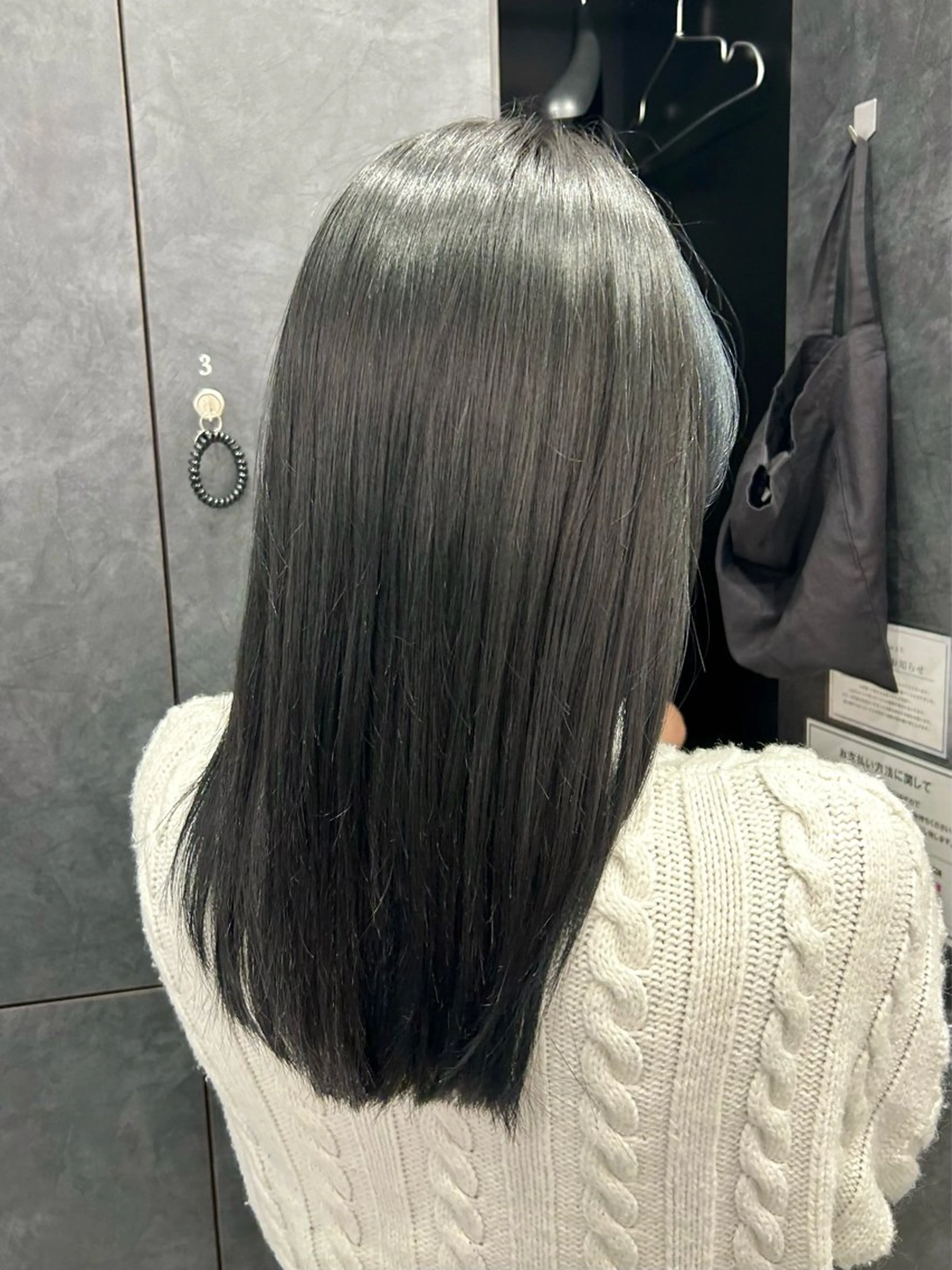セミロング カラー ヘアカラー ヘッドスパ 銀座 キュアリスト/ nanaco🦔のヘアスタイル