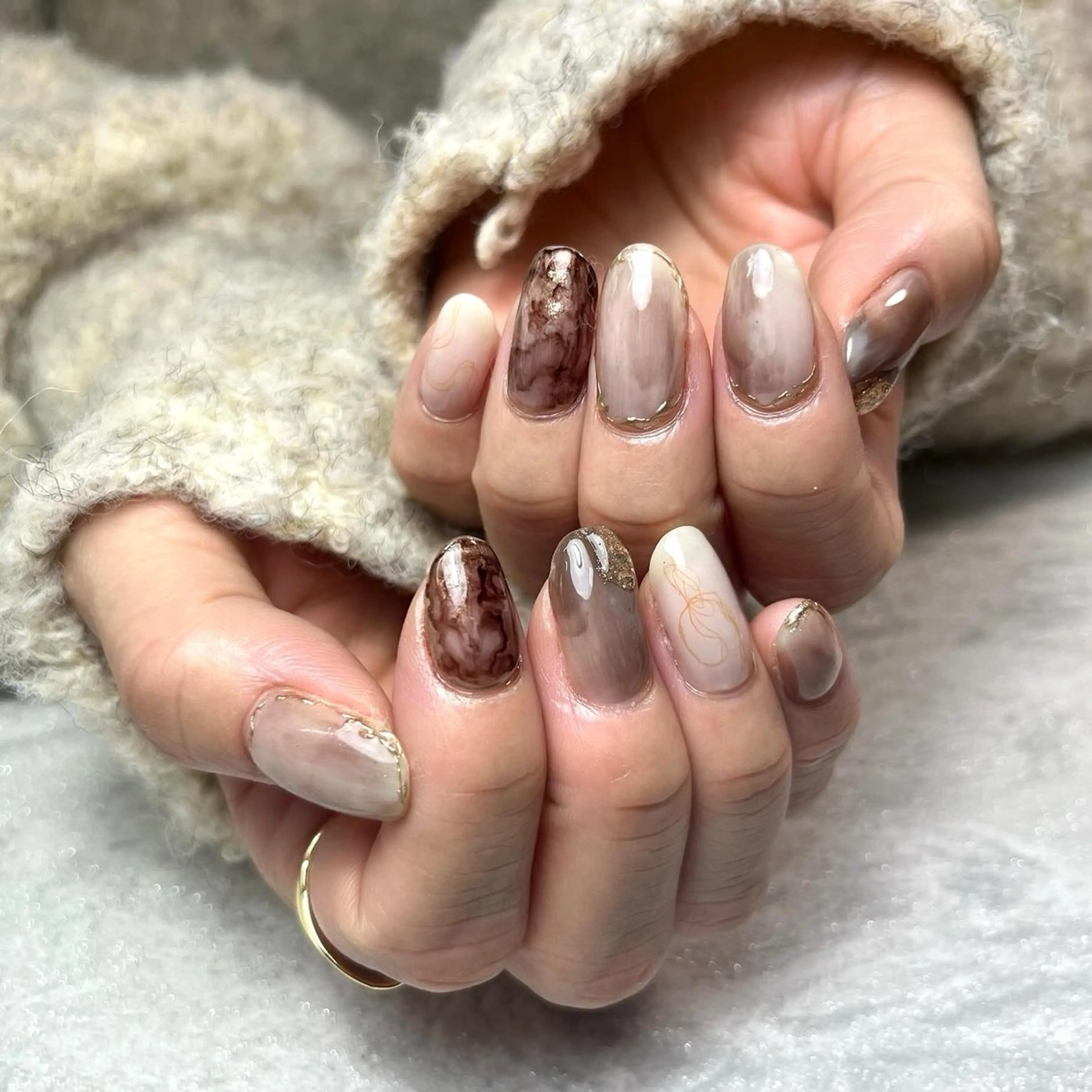 ネイル ハンドネイル Koa nails.のネイルデザイン