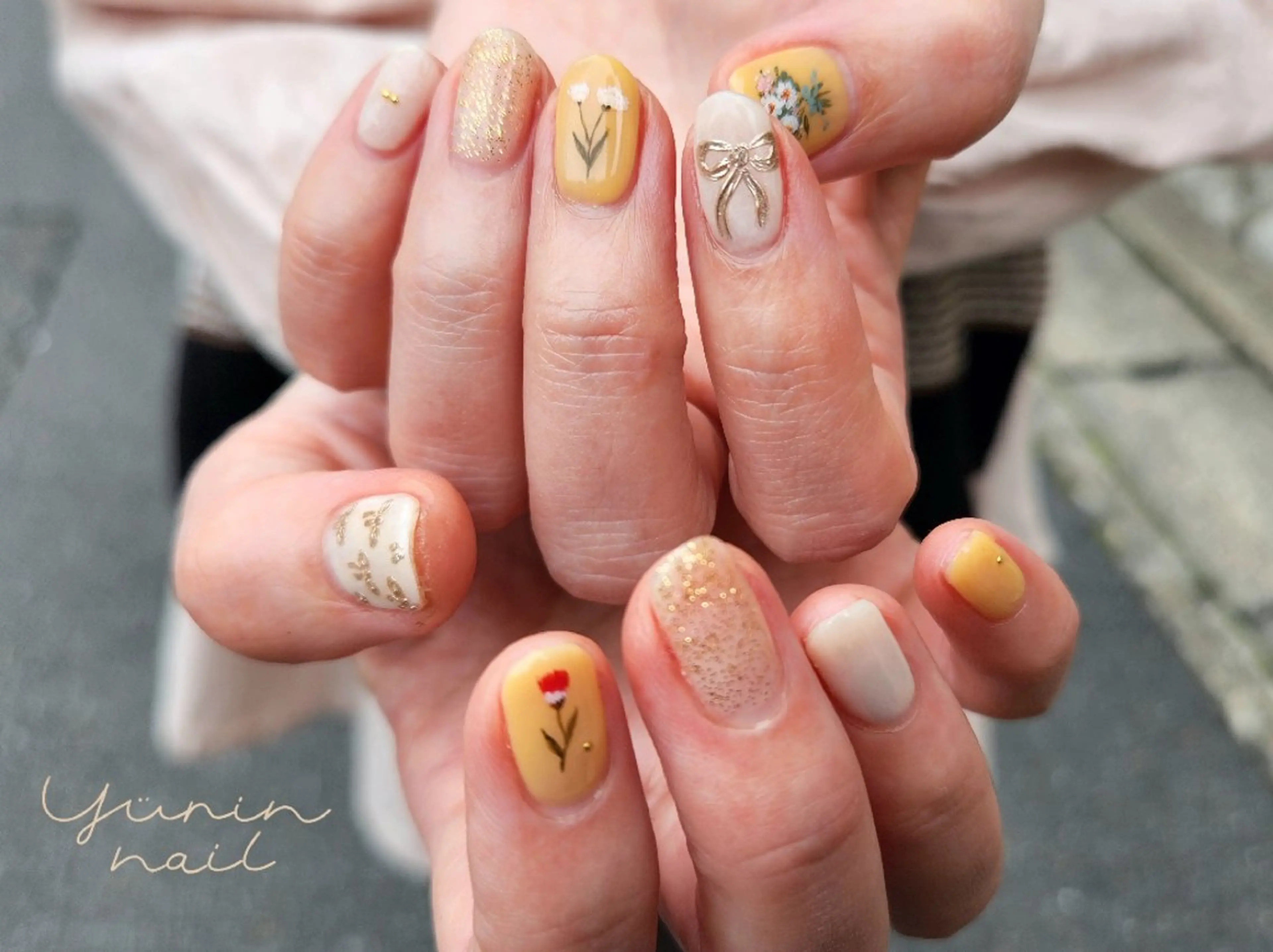 ネイル ショートネイル専門 yurin nailのネイルデザイン