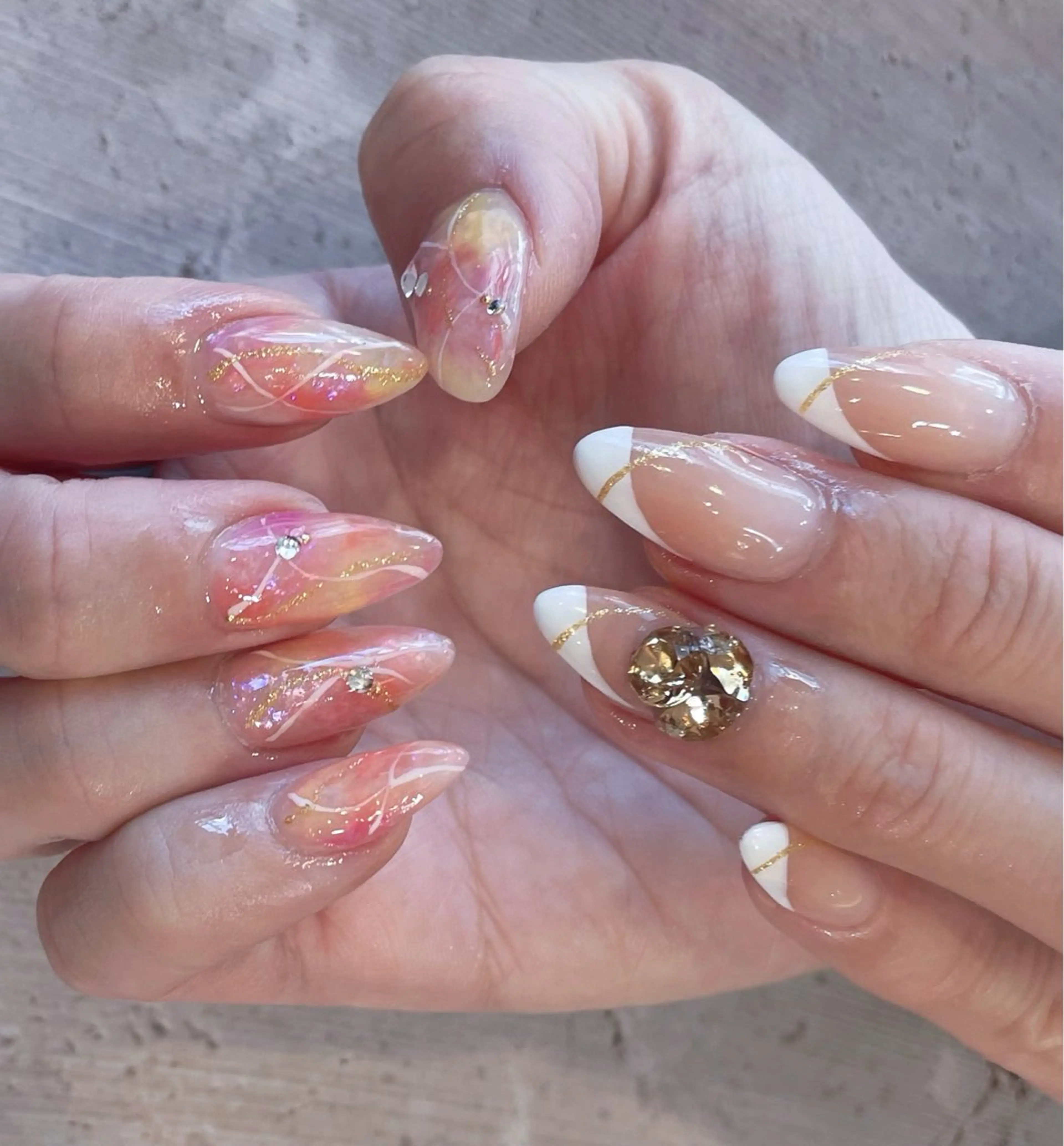 ネイル ハンドネイル nail&eyelash mate所属・京都/東向日/ ayumiのネイルデザイン