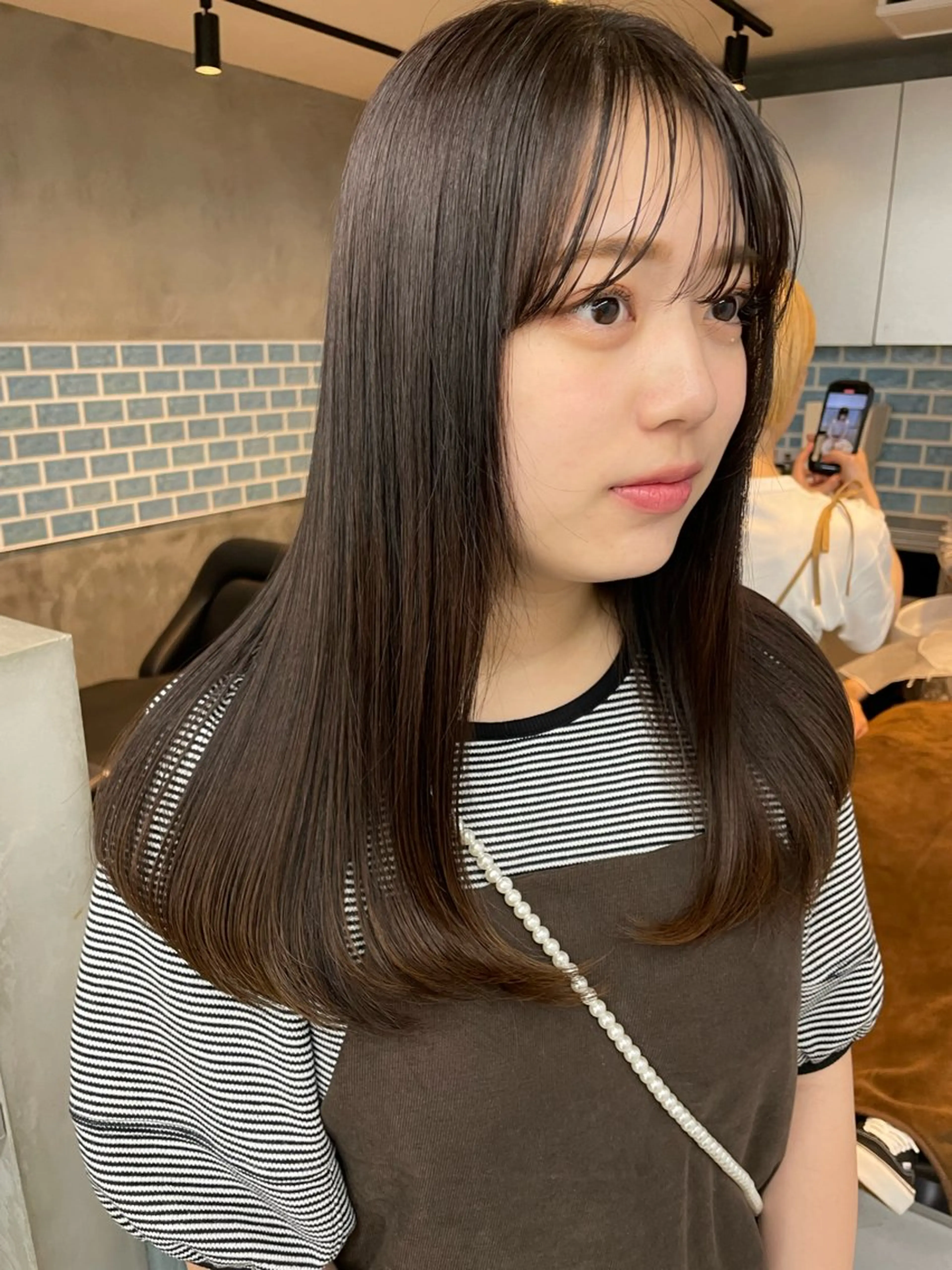 セミロング 🫧ほのか /透明感カラー🫧のヘアスタイル