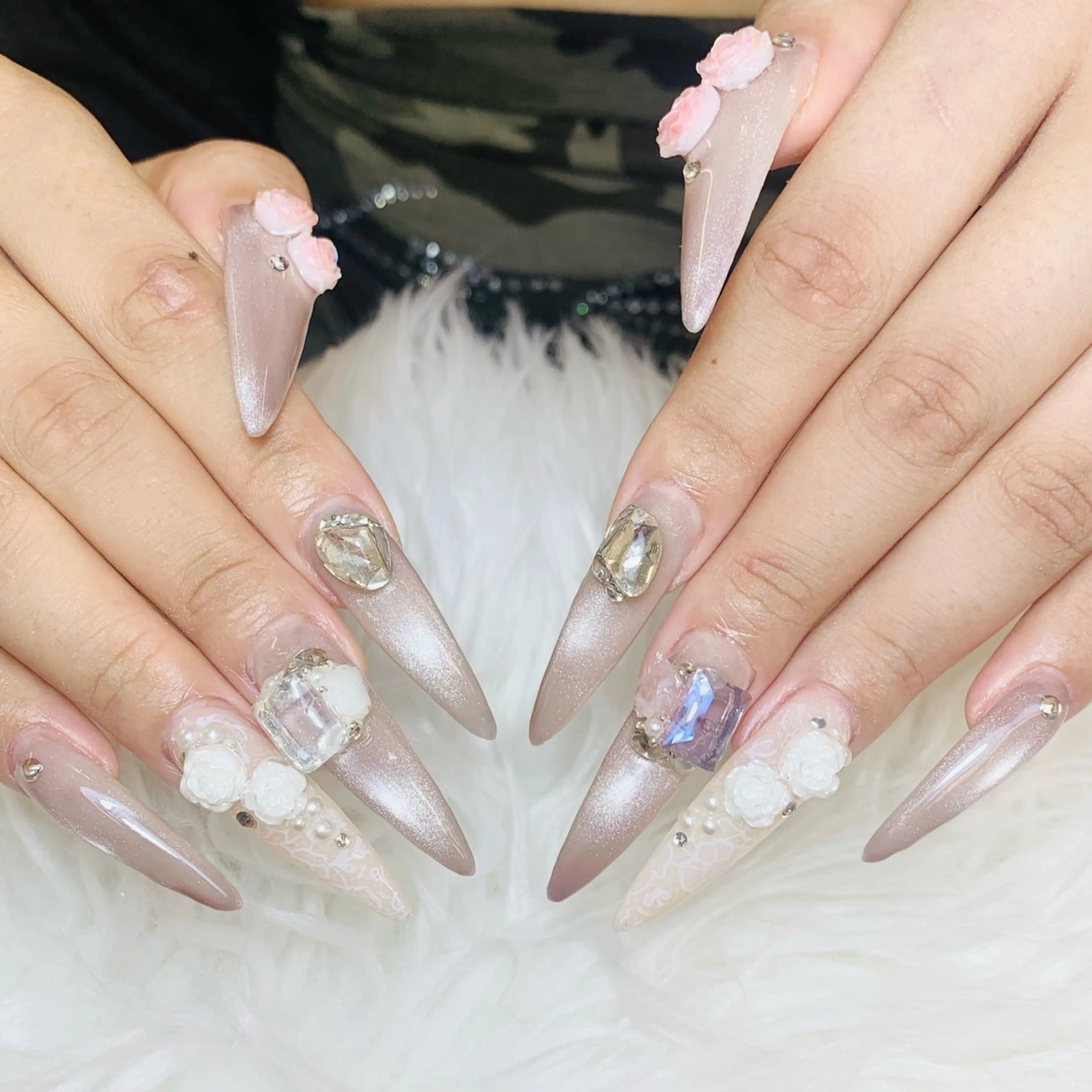 ネイル ハンドネイル ANH NAIL ゴテゴテ専門店💎のネイルデザイン