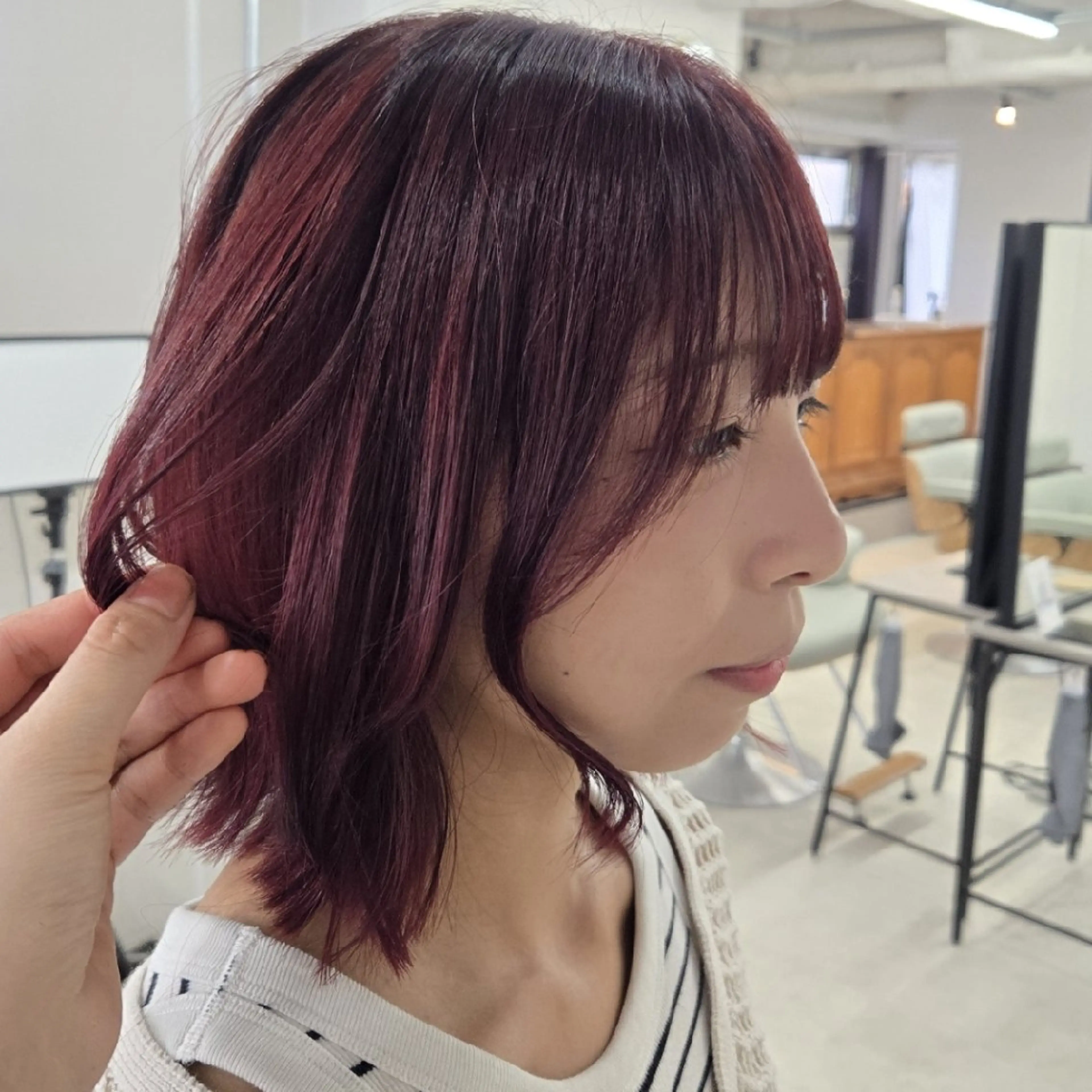 【暖色におすすめ🍒】ブリーチなしwカラー🫧の写真