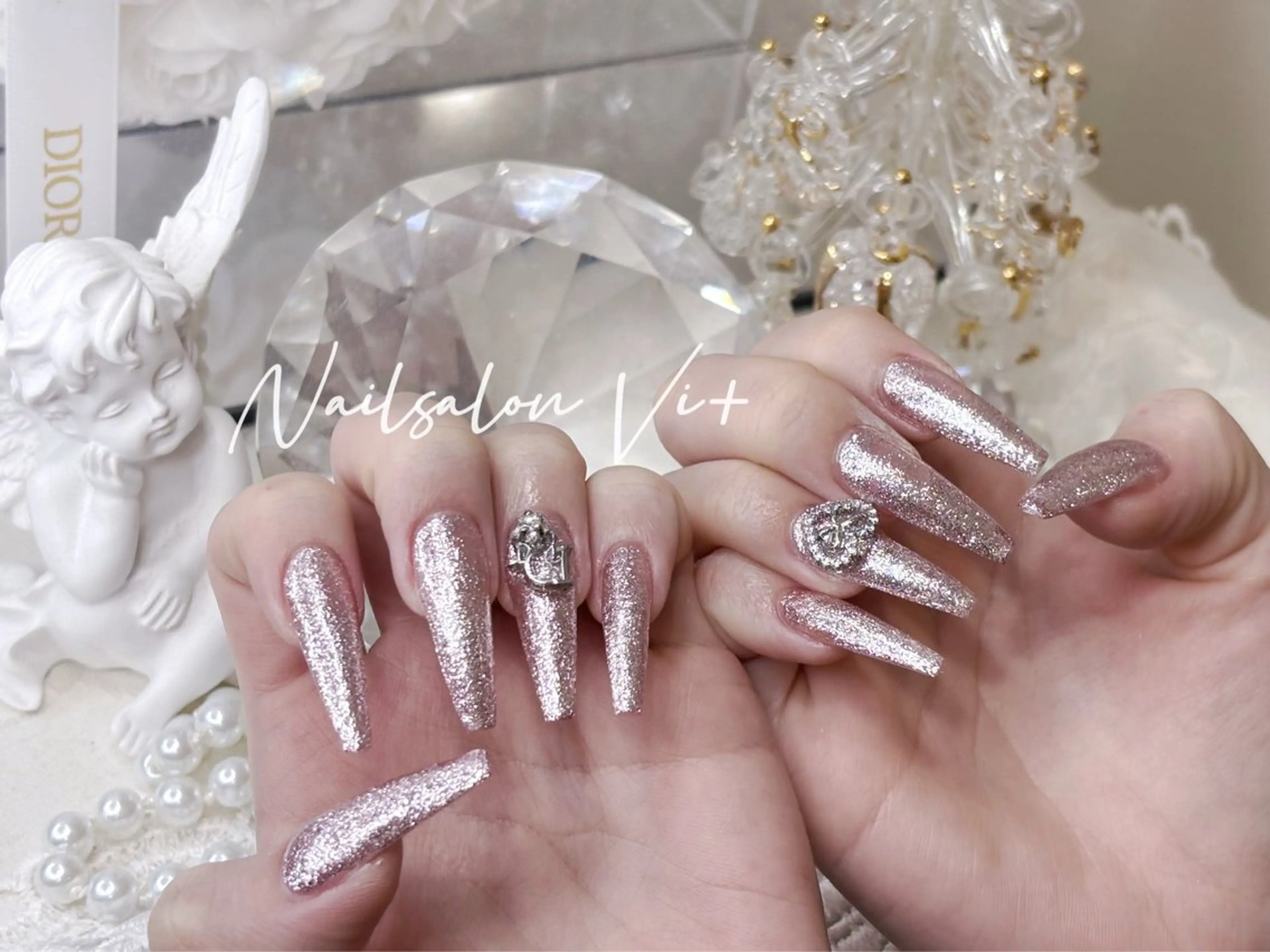ネイル ハンドネイル Nailsalon Vi+ももか🩷のネイルデザイン