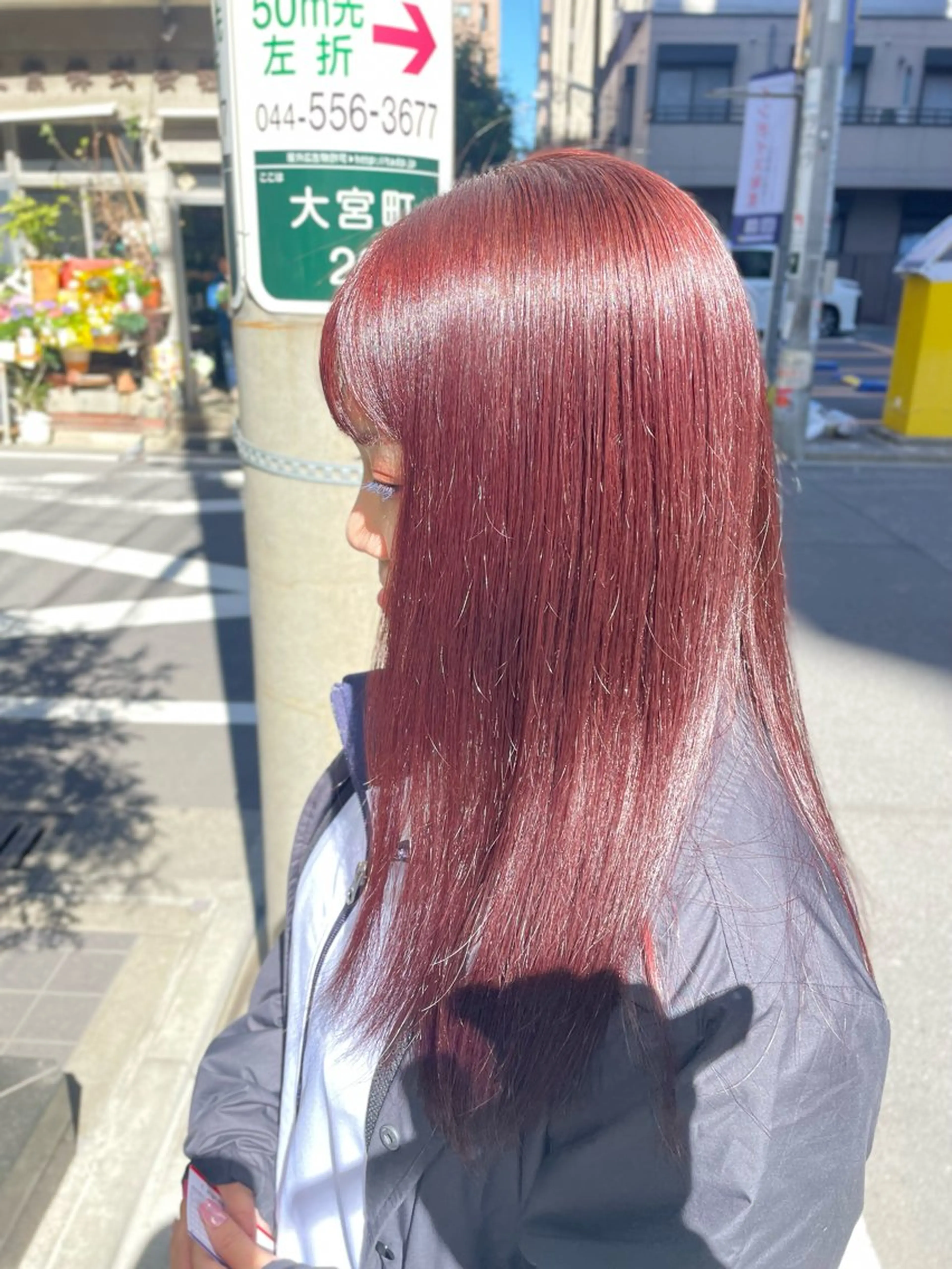 セミロング カラー ヘアカラー トリートメント 【髪質改善サロン】 🌟だいち🌟のヘアスタイル