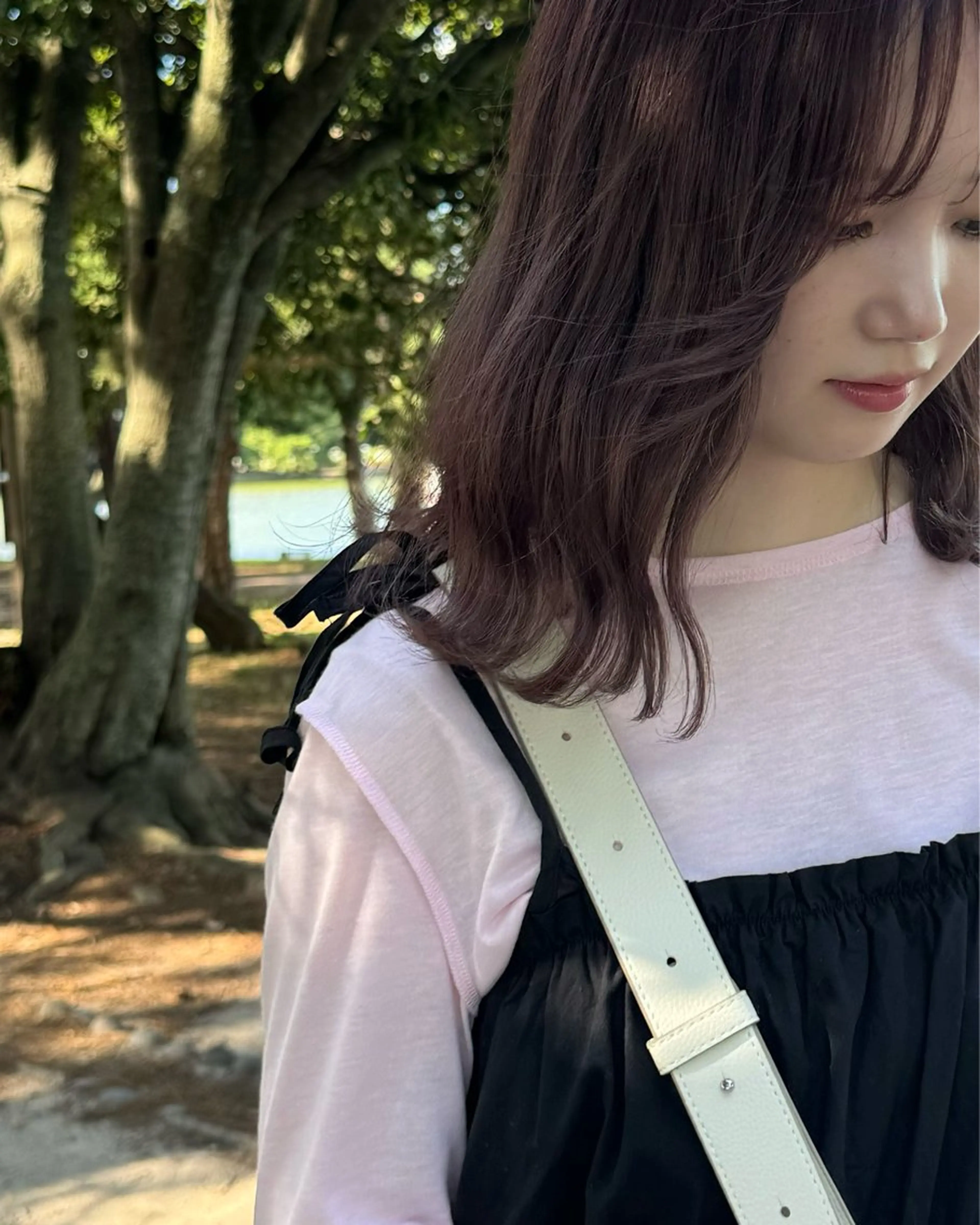 ミディアム カラー ヘアアレンジ 透明感カラー ヘアカラー ᵐⁱᵏⁱᵏᵒ / レイヤー★のヘアスタイル