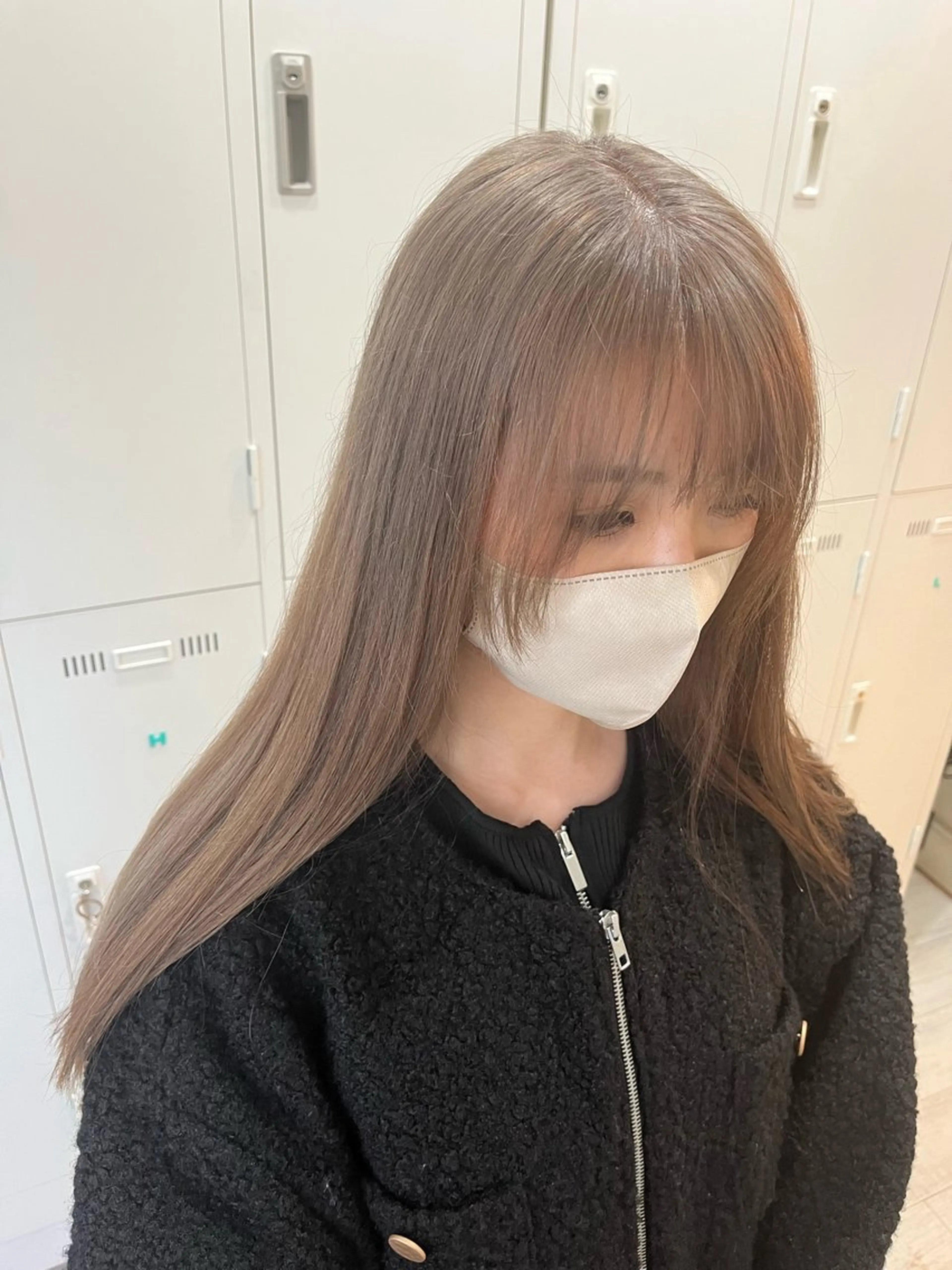 ロング カラー ヘアアレンジ カット ヘアカラー トリートメント 🐻‍❄️森山愛結美 🤍N°uairoのヘアスタイル