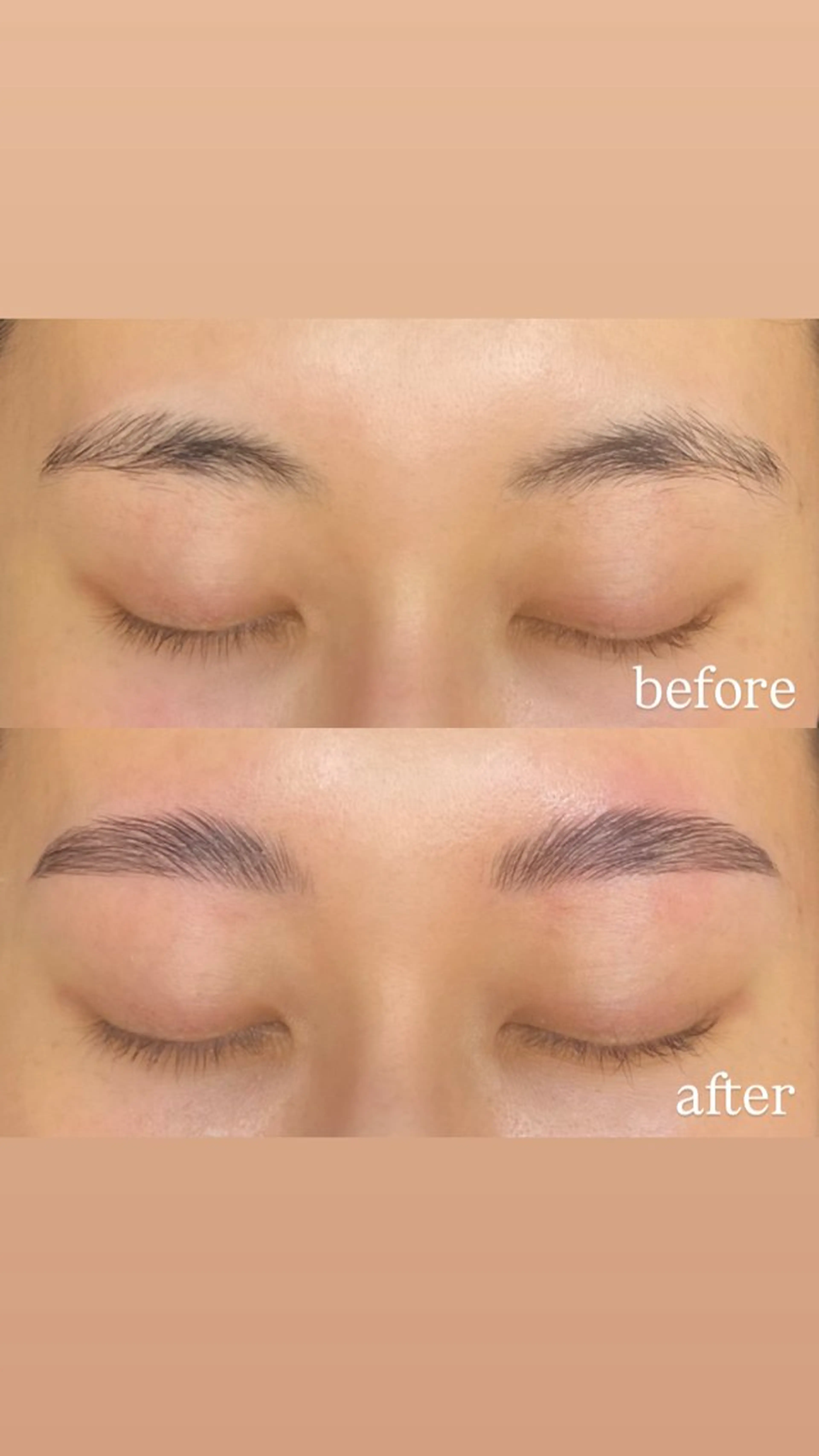 アイブロウ om's　eye 楓香のマツエク・マツパデザイン