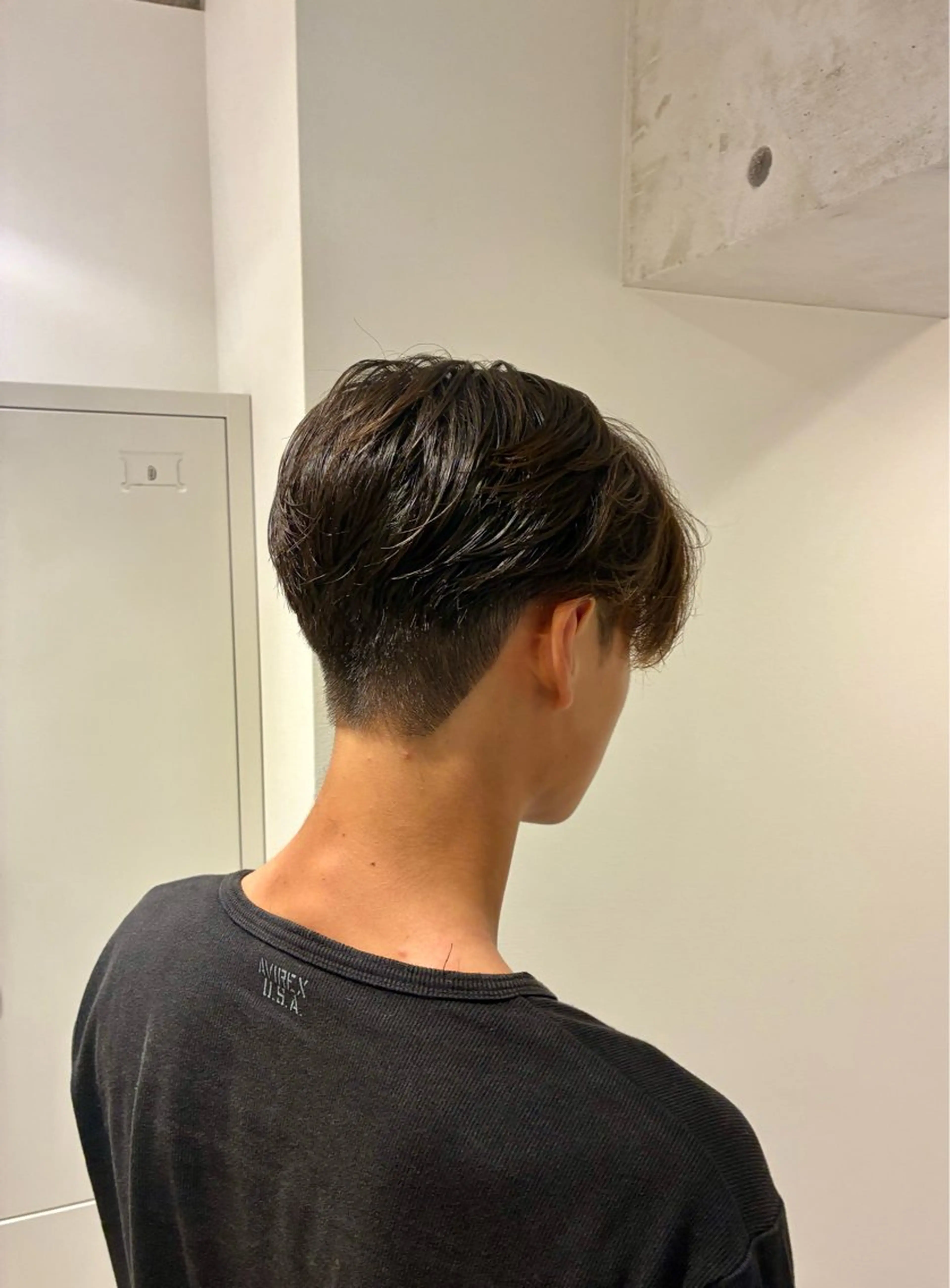 メンズカット+艶カラー✨の写真