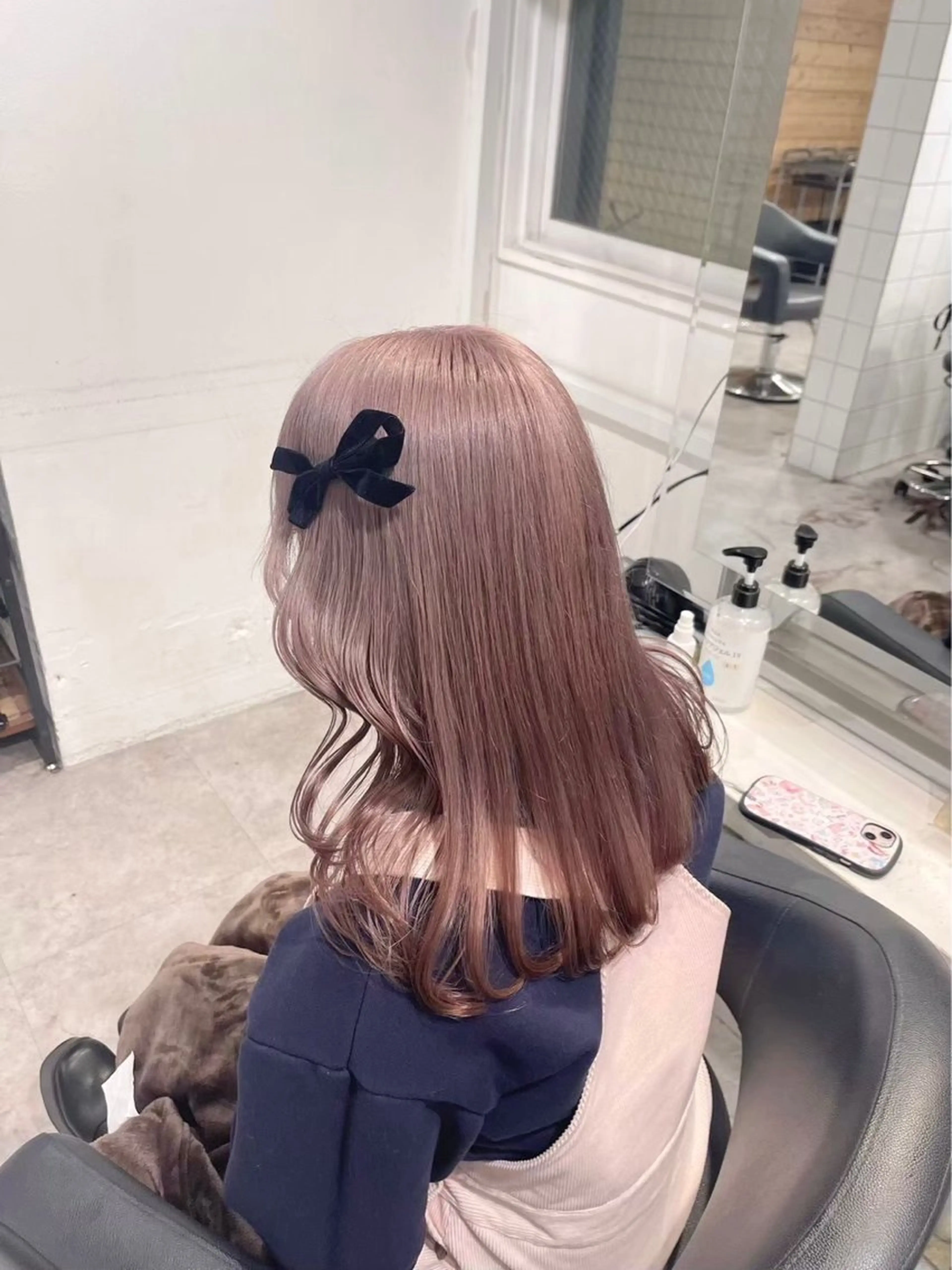 セミロング 韓国ガーリー🤍ハイ トーン🤍Ayanaのヘアスタイル