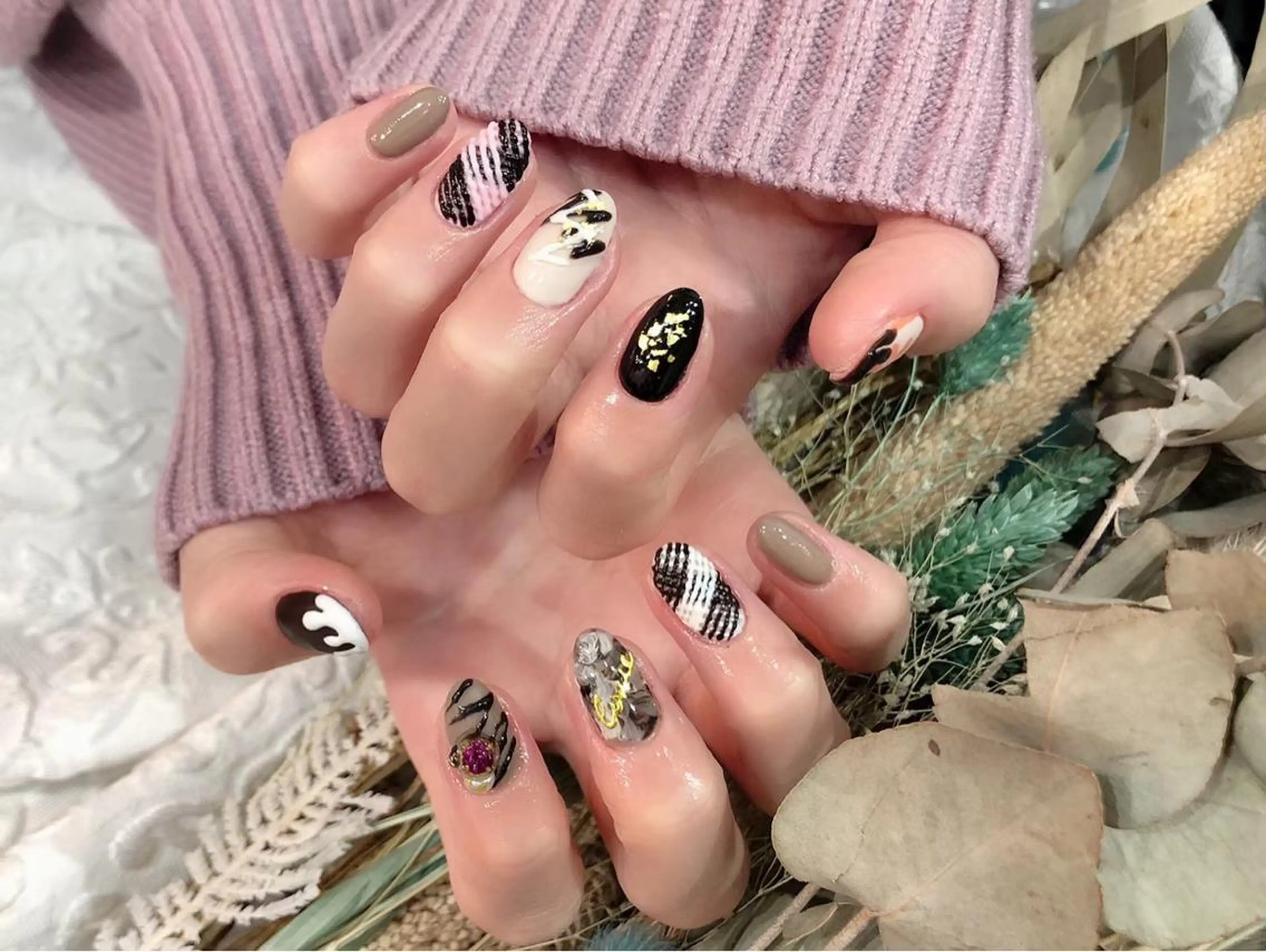 ネイル ハンドネイル nailsalon mintのネイルデザイン