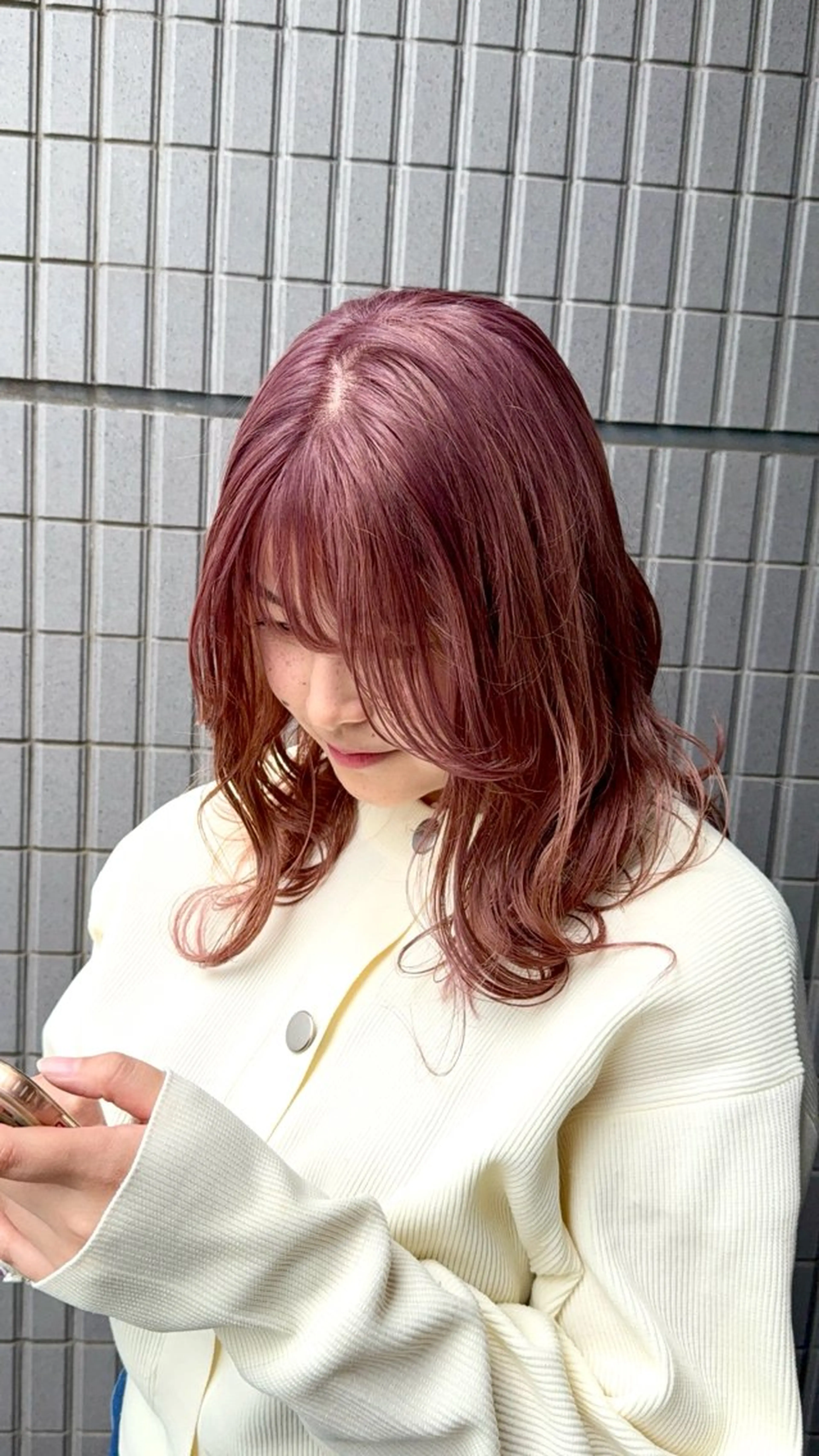 ミディアム ヘアカラー Men’s✂️メンズ カット💖石川町のヘアスタイル