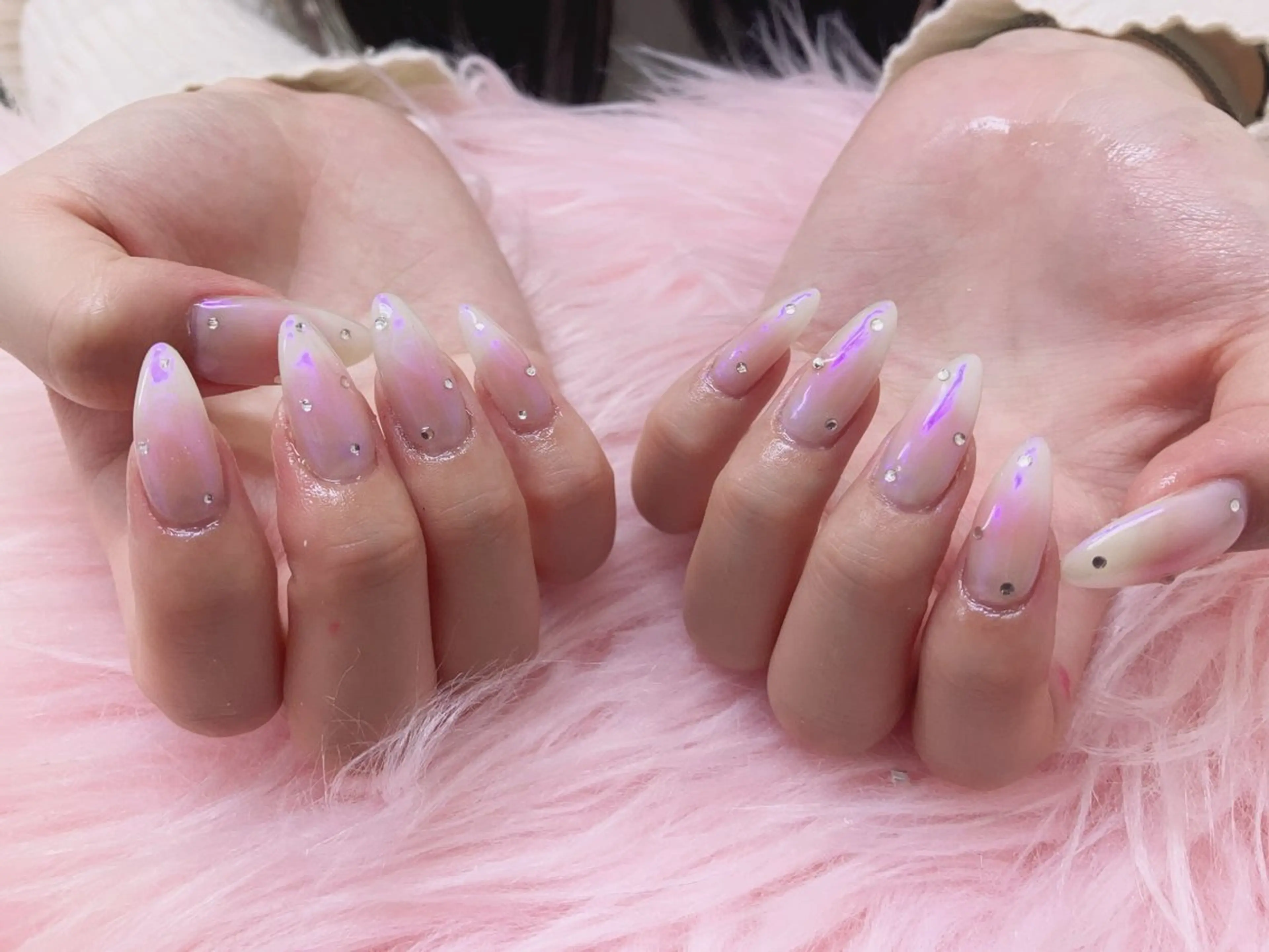 ネイル ハンドネイル ハンドケア 💜MIYA nail川崎店のネイルデザイン