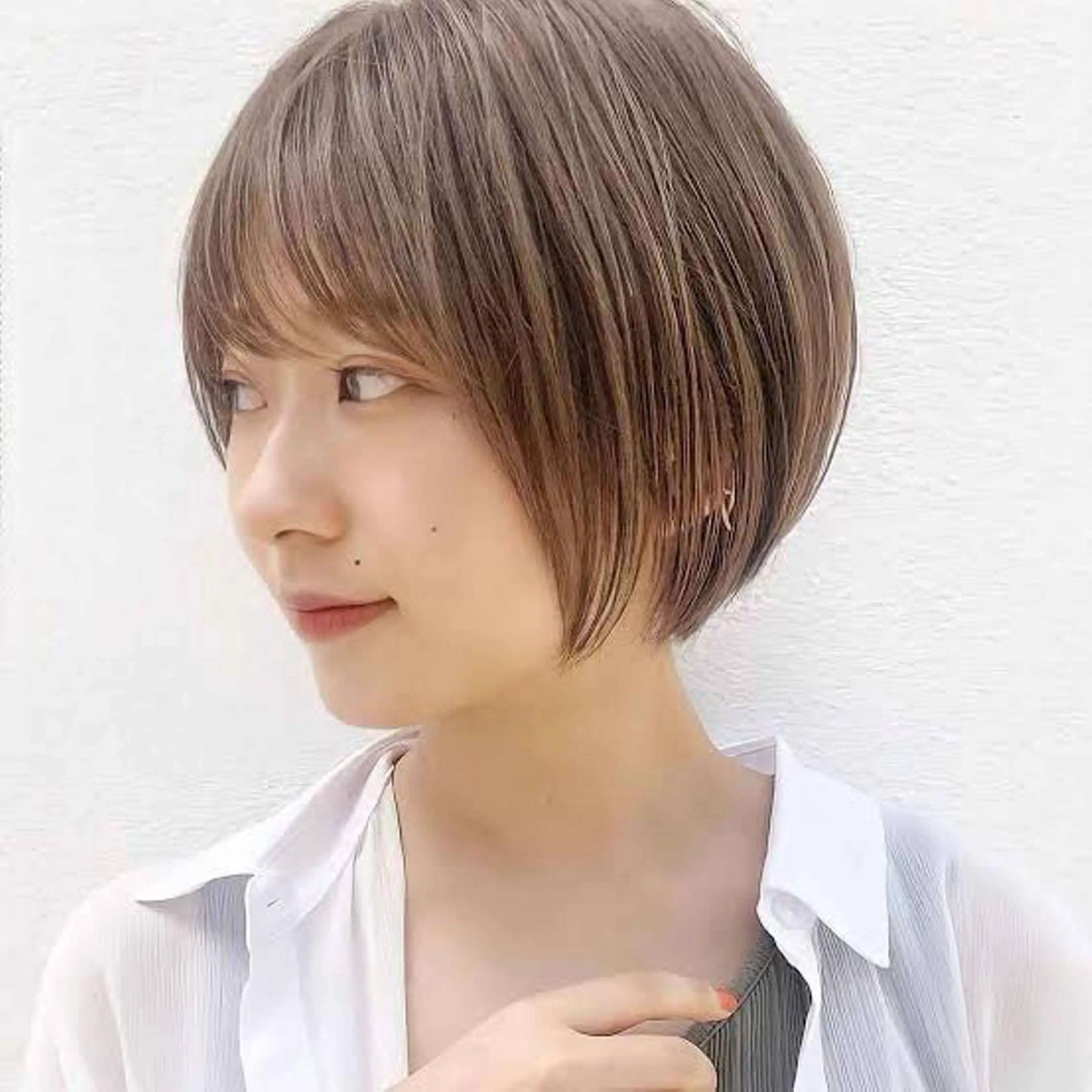 ショート 森山 佳小里/カラー /似合わせカットのヘアスタイル