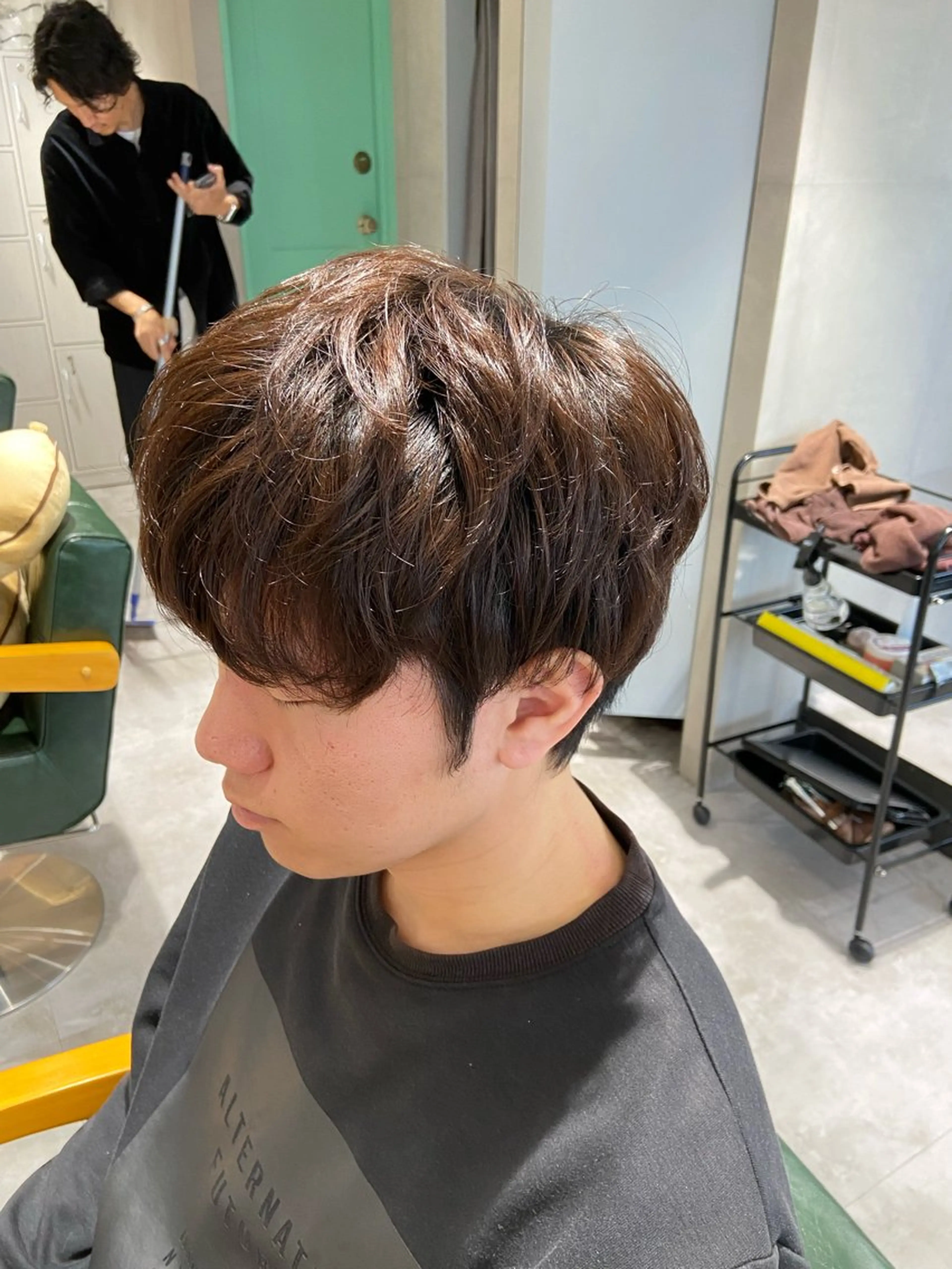 メンズ 髪質改善/オオイシ ナツミのヘアスタイル