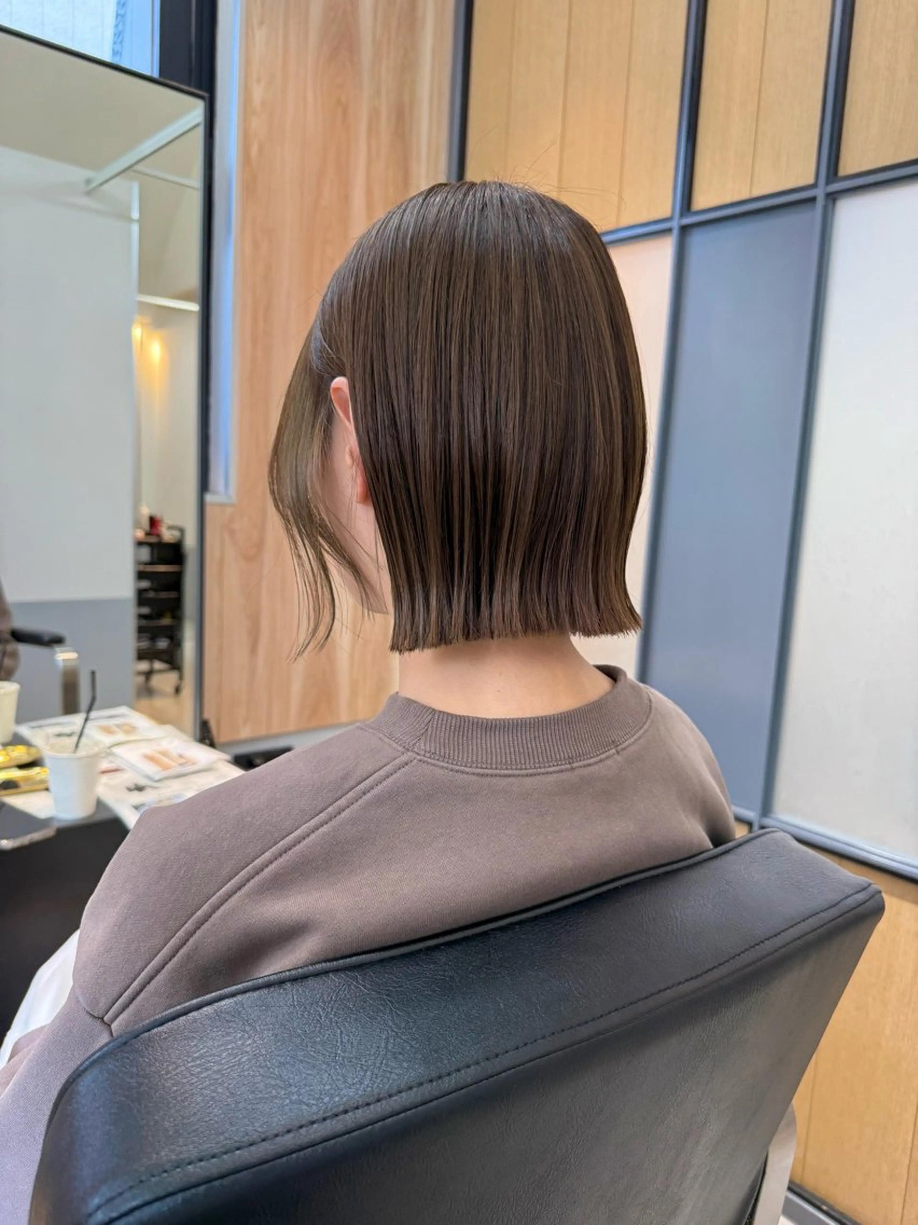 朝限定　ボブカットの写真