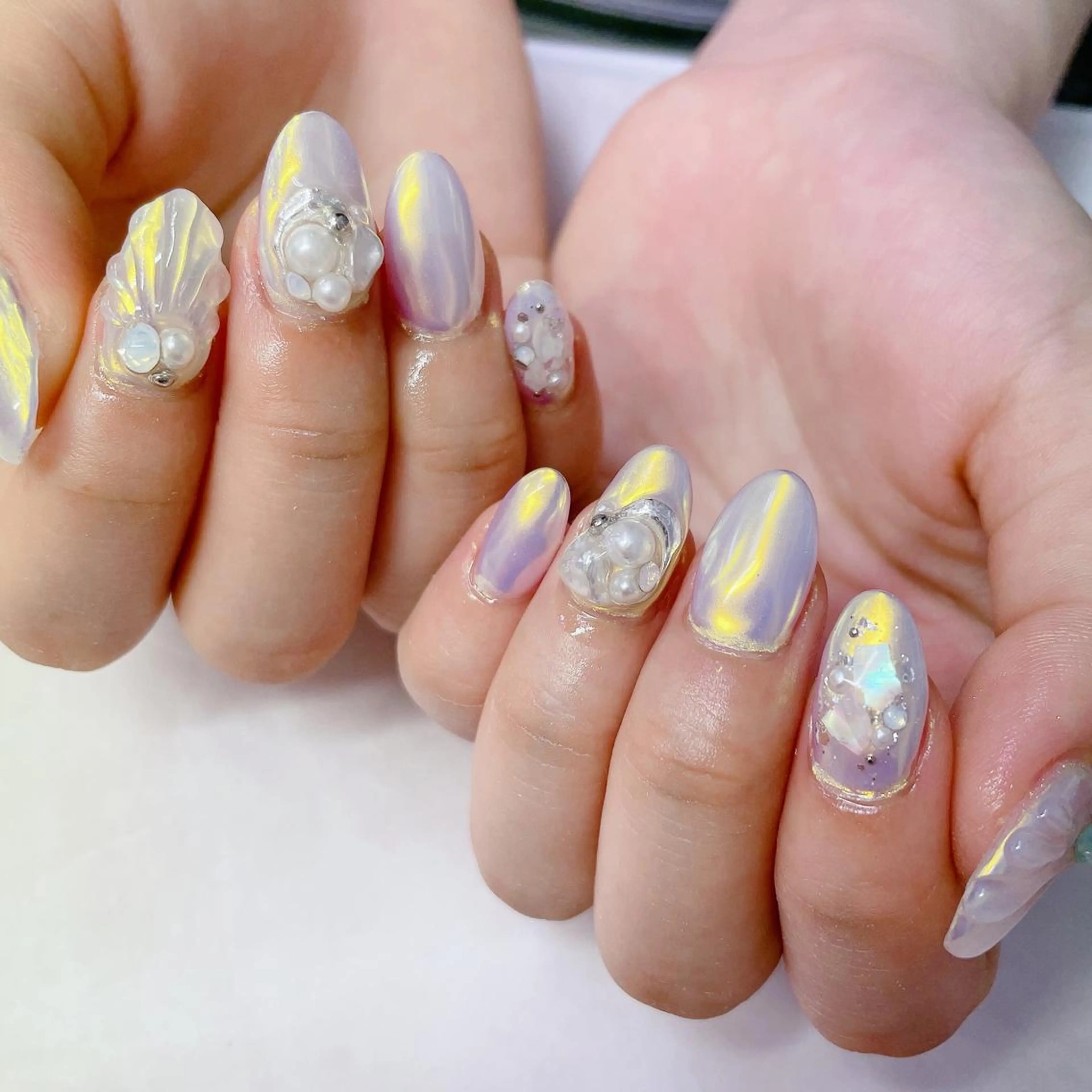 ネイル アートネイル 韓国ネイル ハンドネイル NailSalonMooN所属・Nail Salon MooNのネイルデザイン